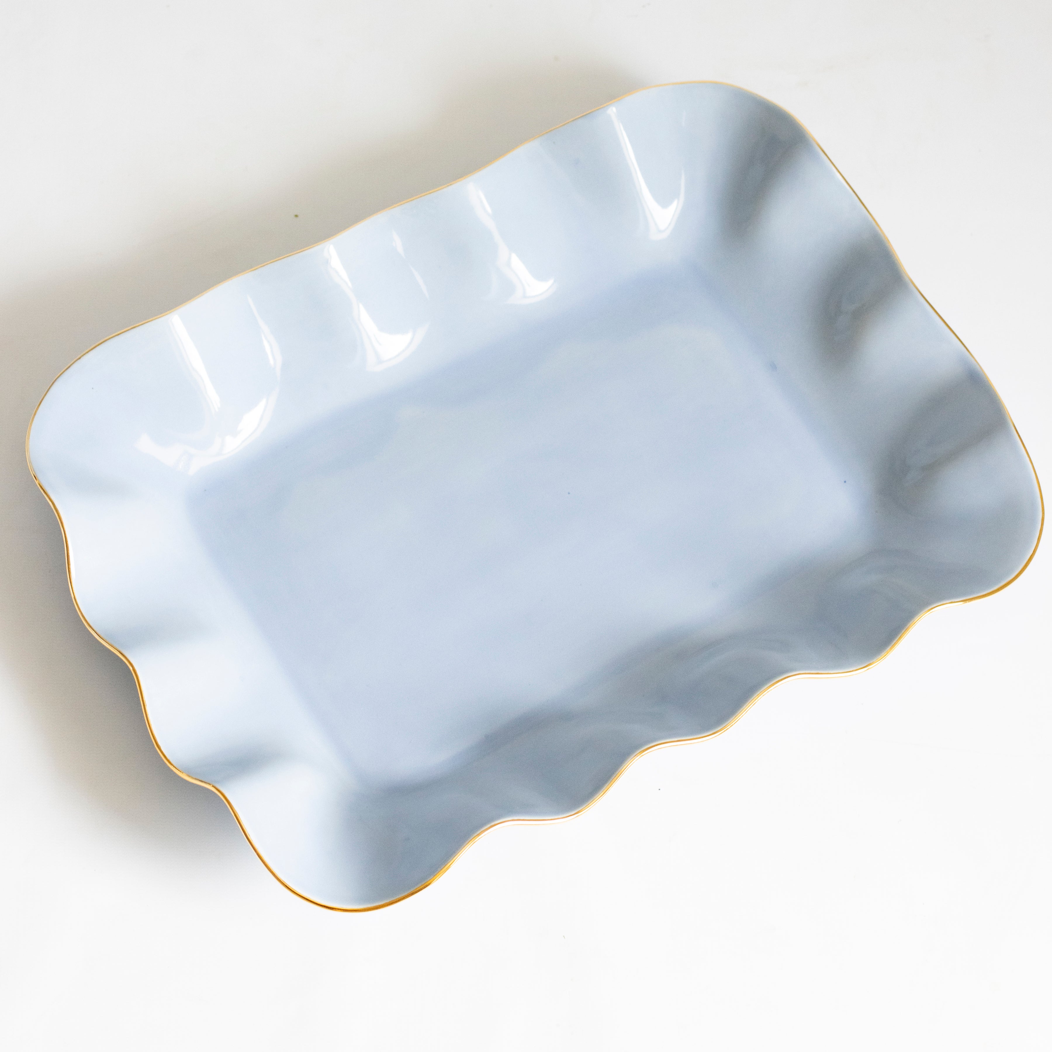Lucinda Wavy Serving Platter