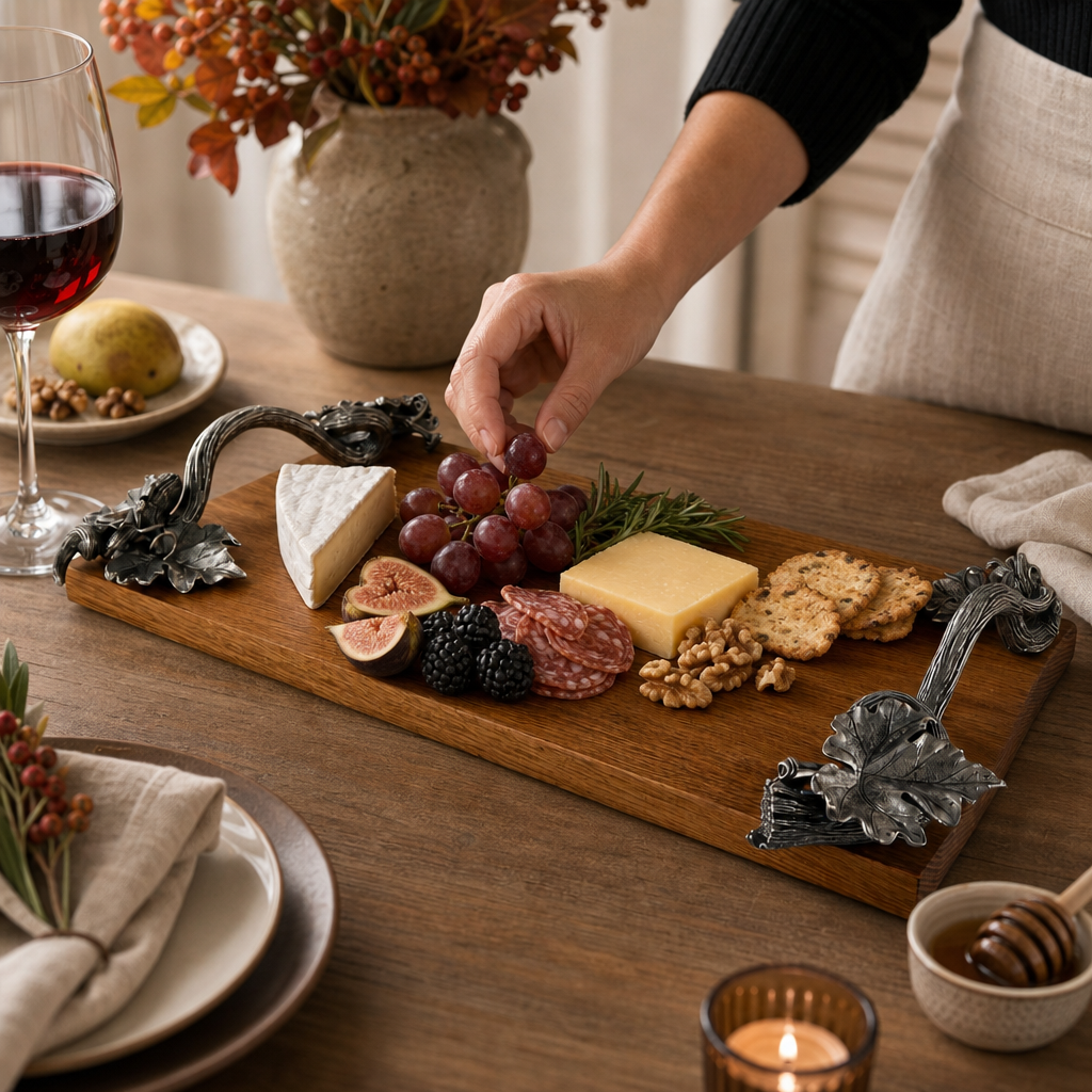 Autumn Vine Cheese Board