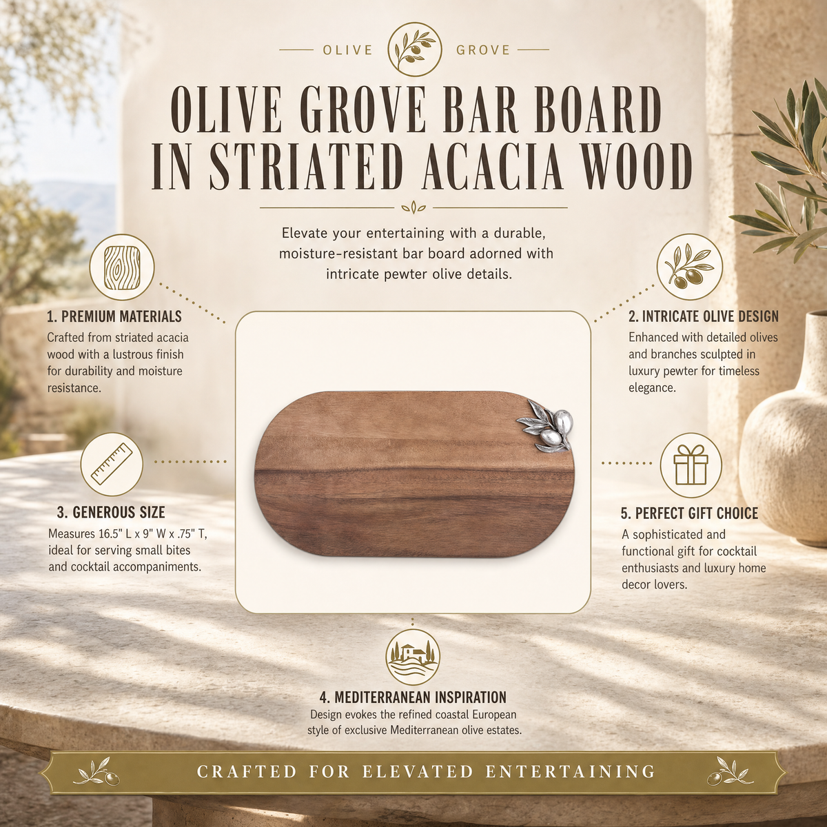 Olive Bar Board