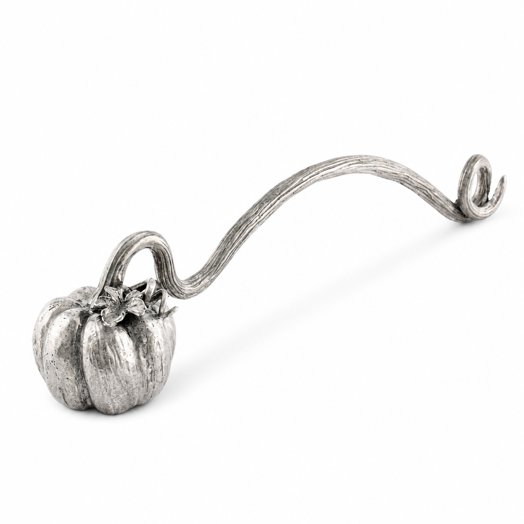 Pewter Pumpkin Candle Snuffer