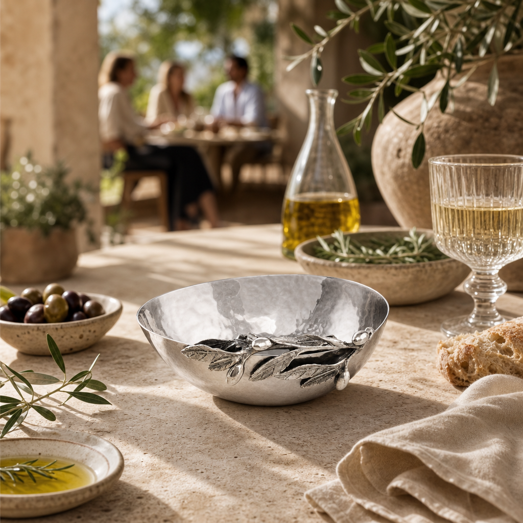 Olive Single Serving Bowl - Steel