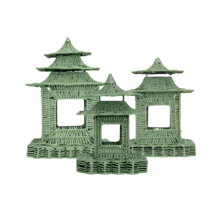 Spring Green Scalloped Pagoda - The Mayfair Hall