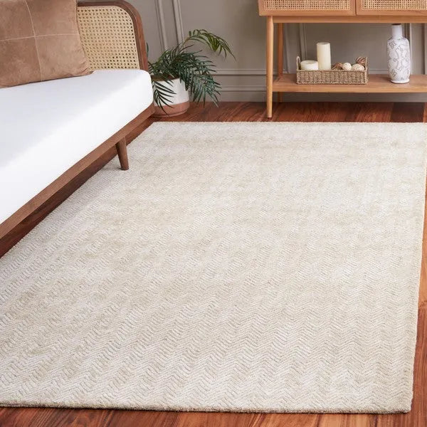 Glamour Viscose Rug in Gold and Ivory - The Mayfair Hall