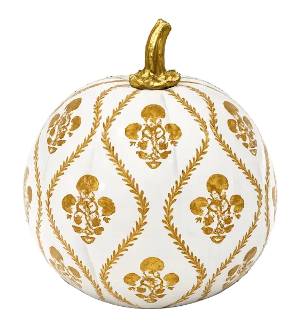 Gold Heritage Medallion Pumpkin