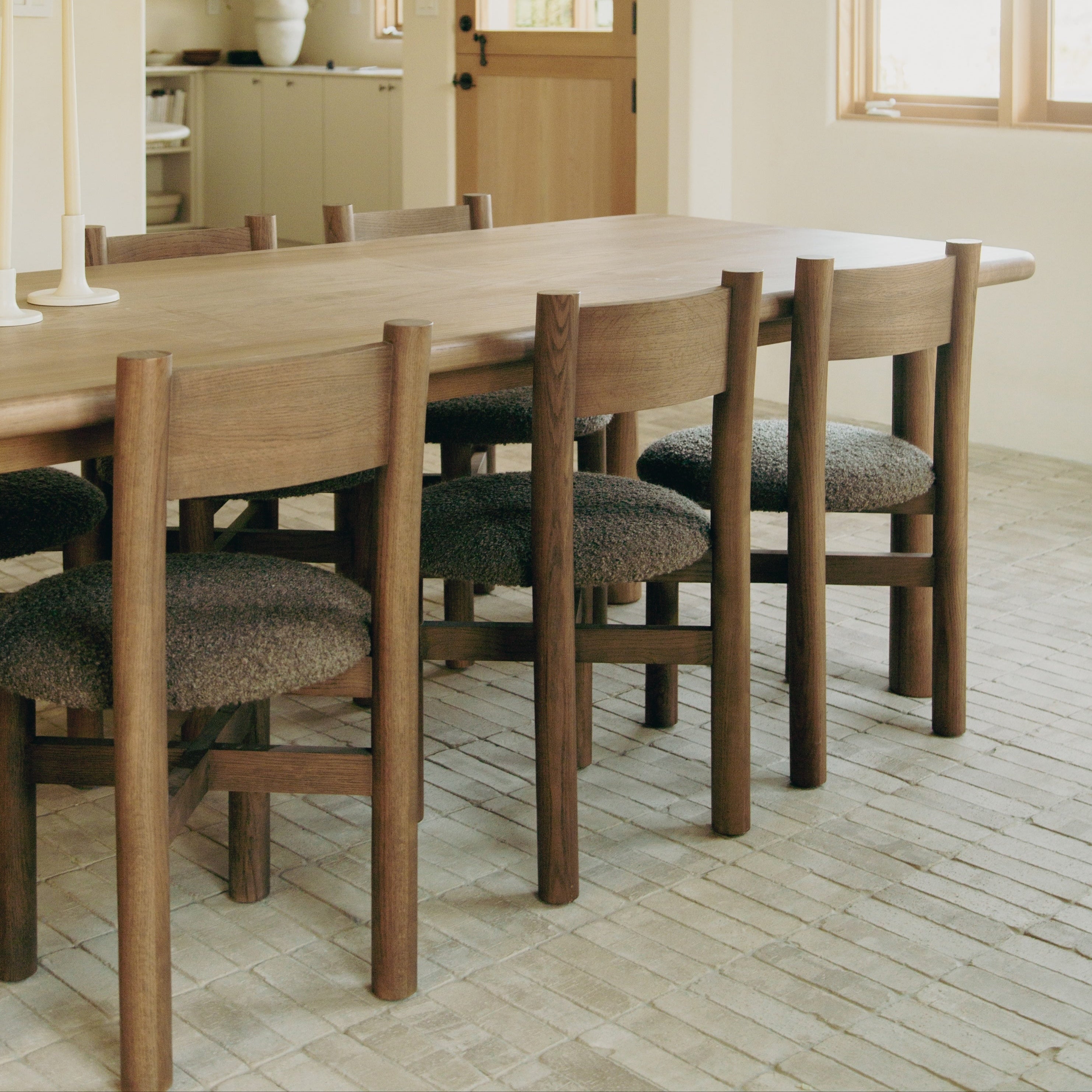 Teddy Dining Chair - Mocha