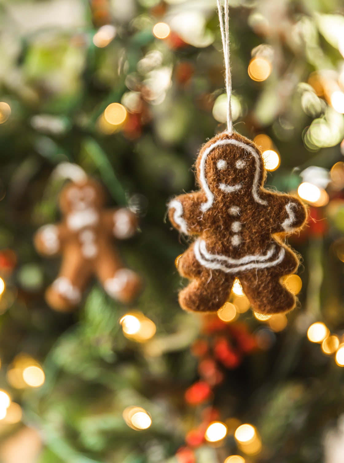 Felt Gingerbread Ornaments