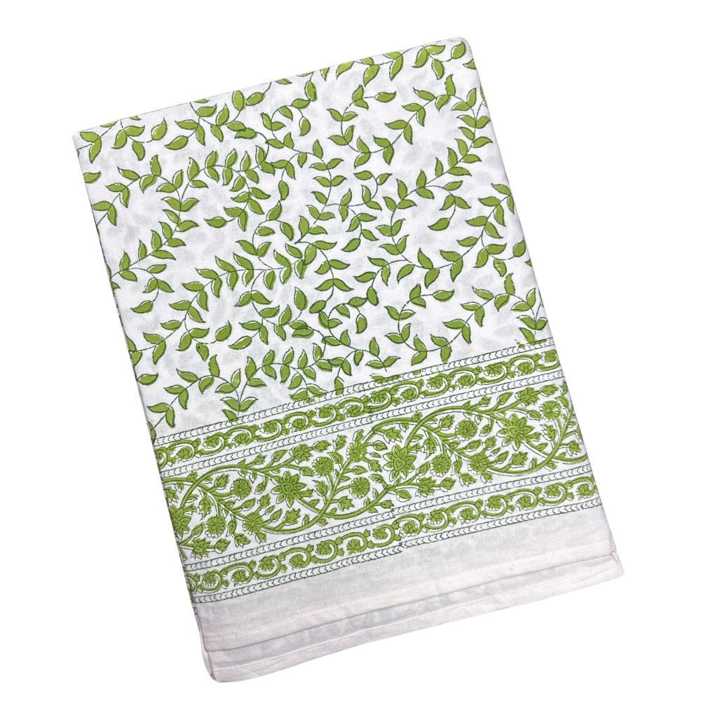 Green Leaves - Tablecloth 2024 Print