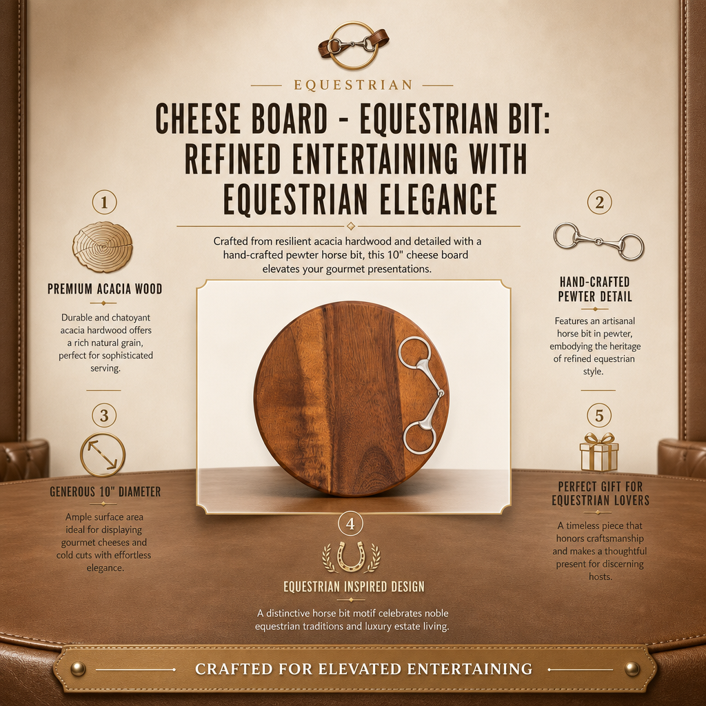 Cheese Board - Equestrian Bit
