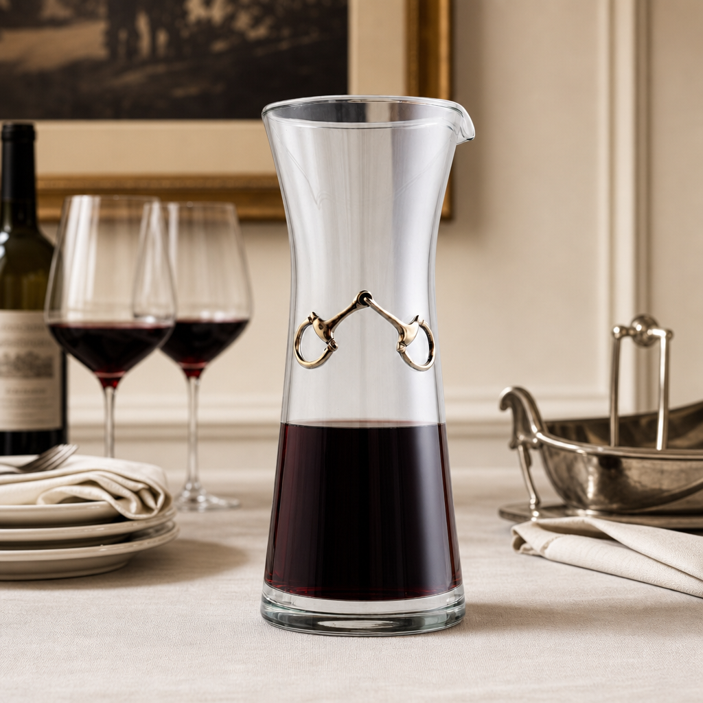 Equestrian Bit Wine Carafe