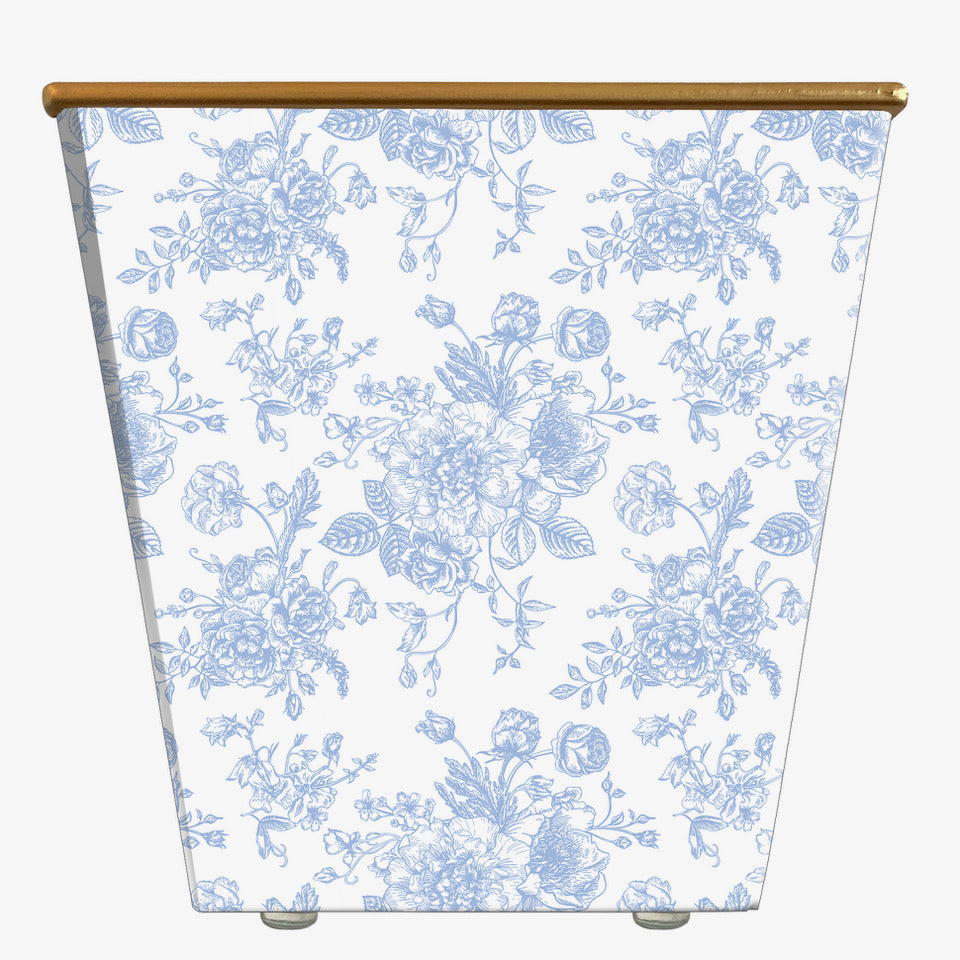 Garden Toile Cachepot Candle