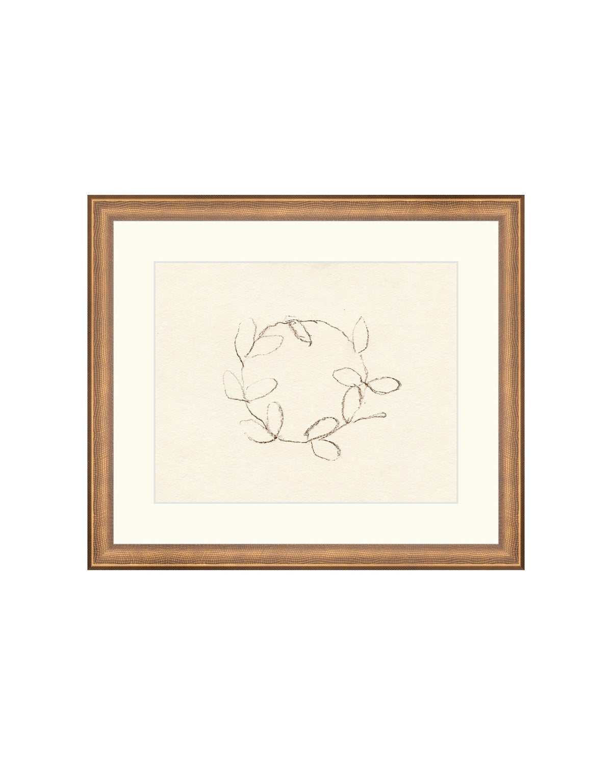 Holiday Wreath Drawing