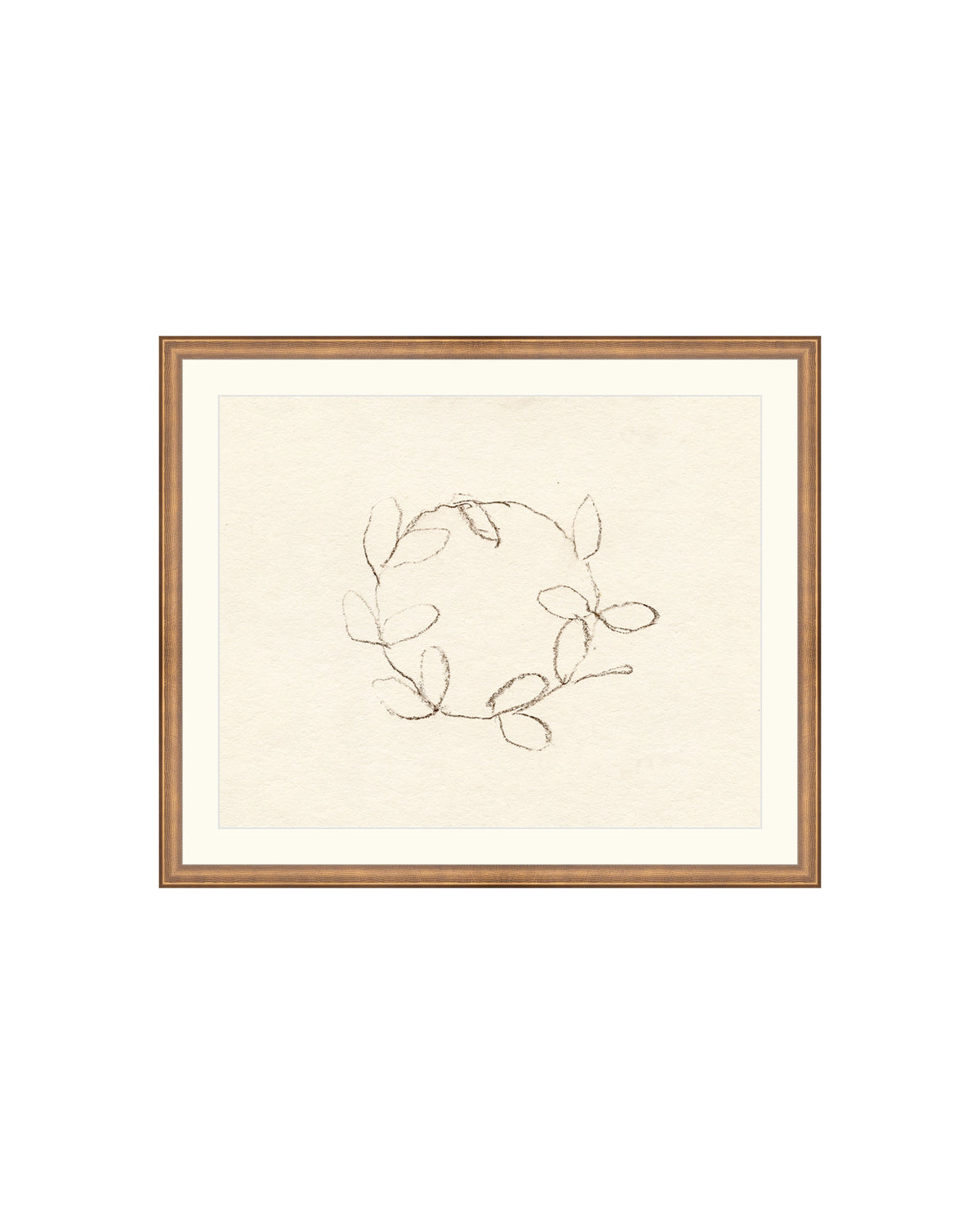 Holiday Wreath Drawing