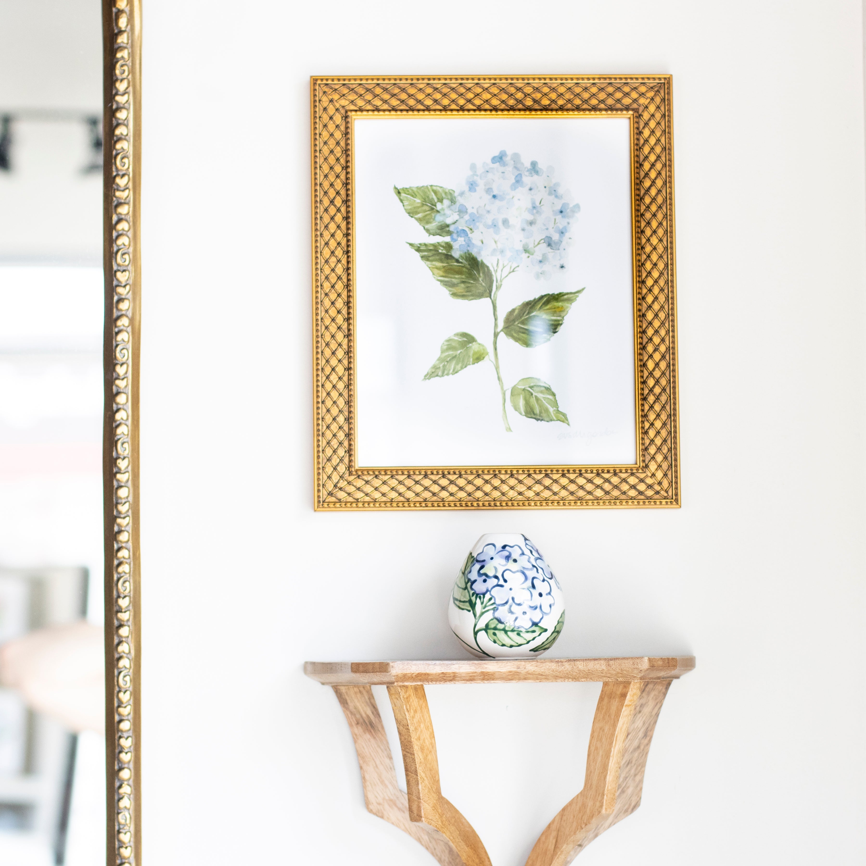 8x10 Hydrangea Print No. 2 By Susan Gordon