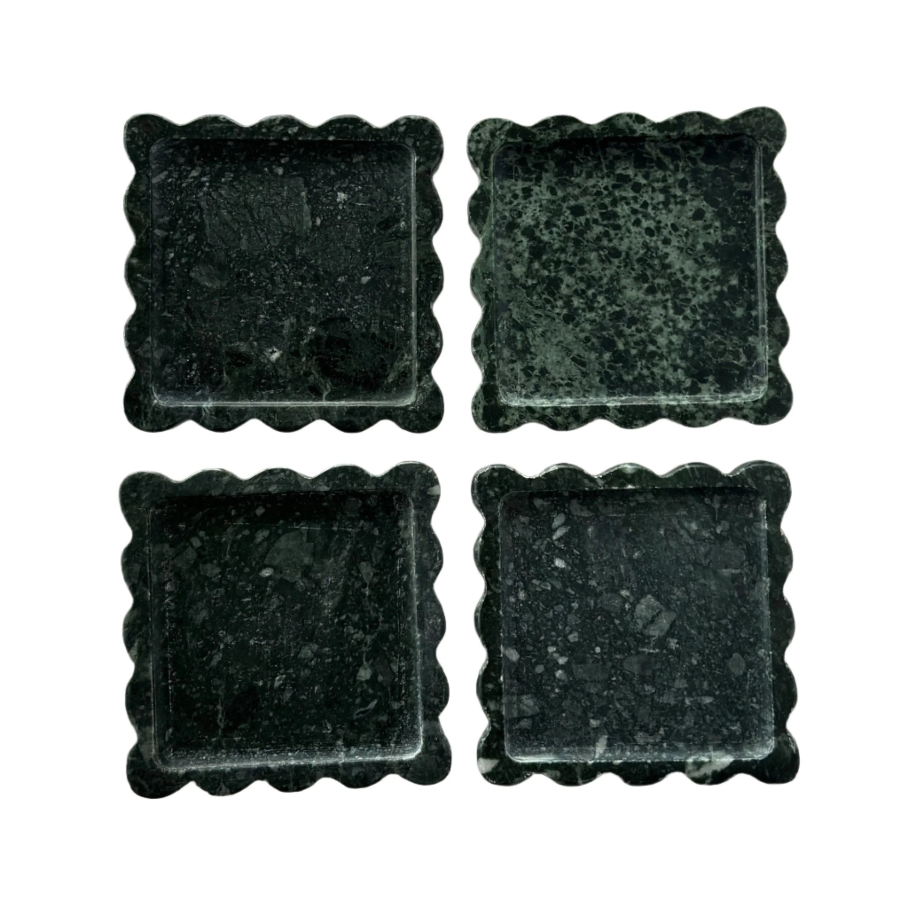 Anastasio Home Box Coaster Set in Emerald