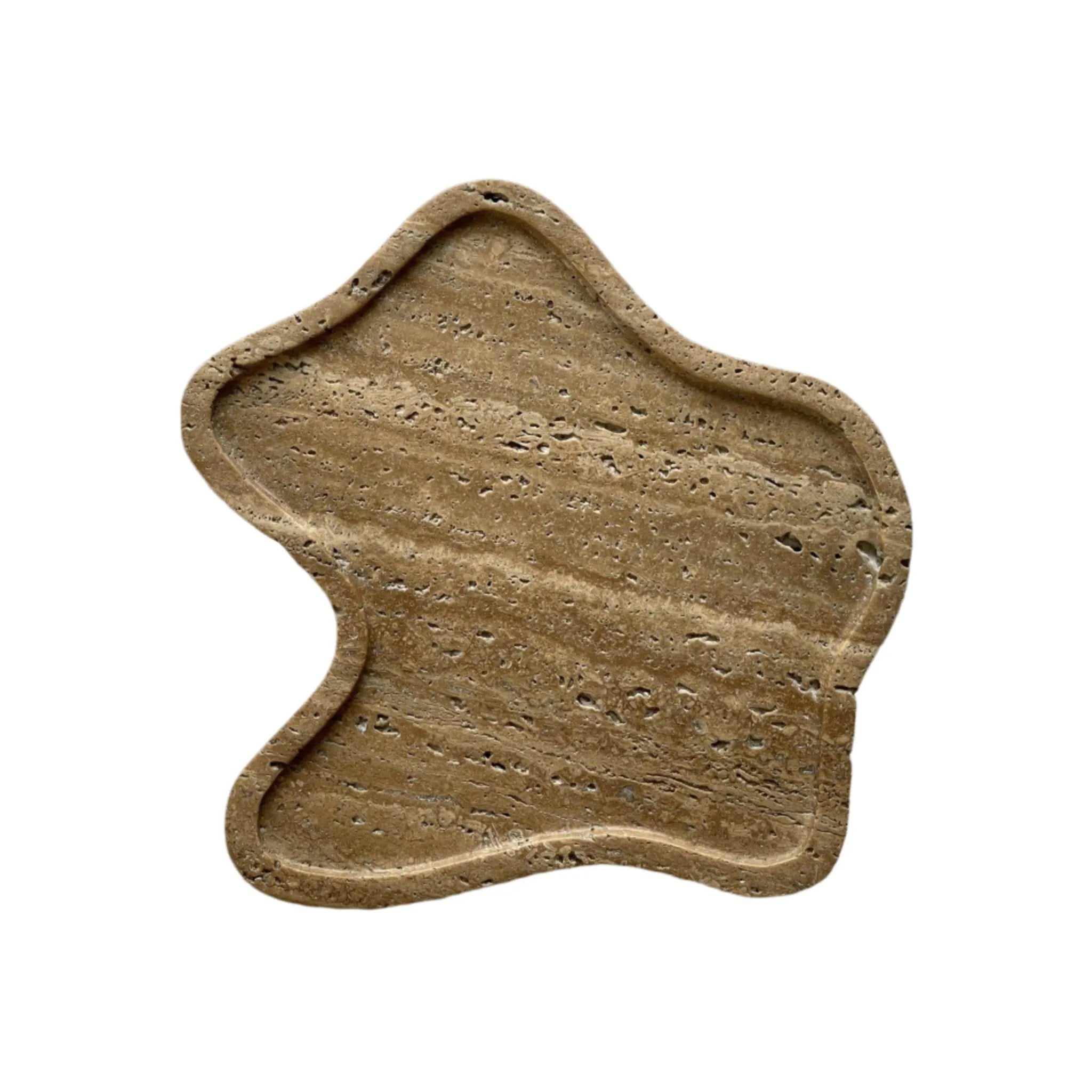 Anastasio Home Flo Tray in Biscotti