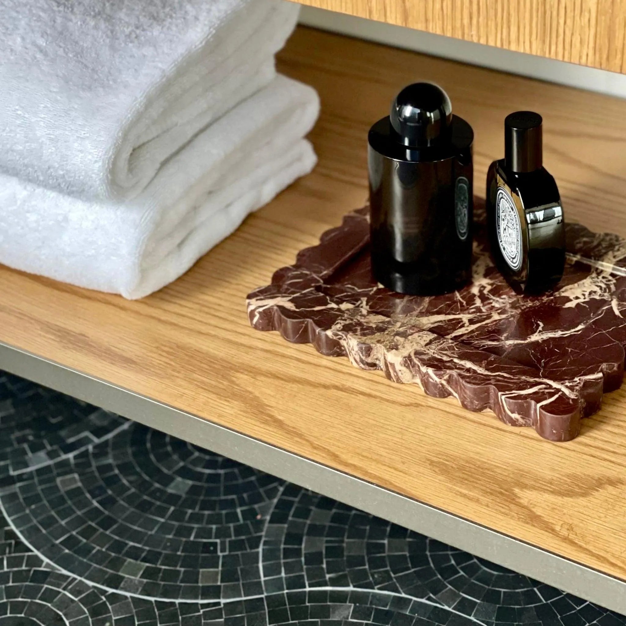 Anastasio Home 810 Tray in Cherry Gold