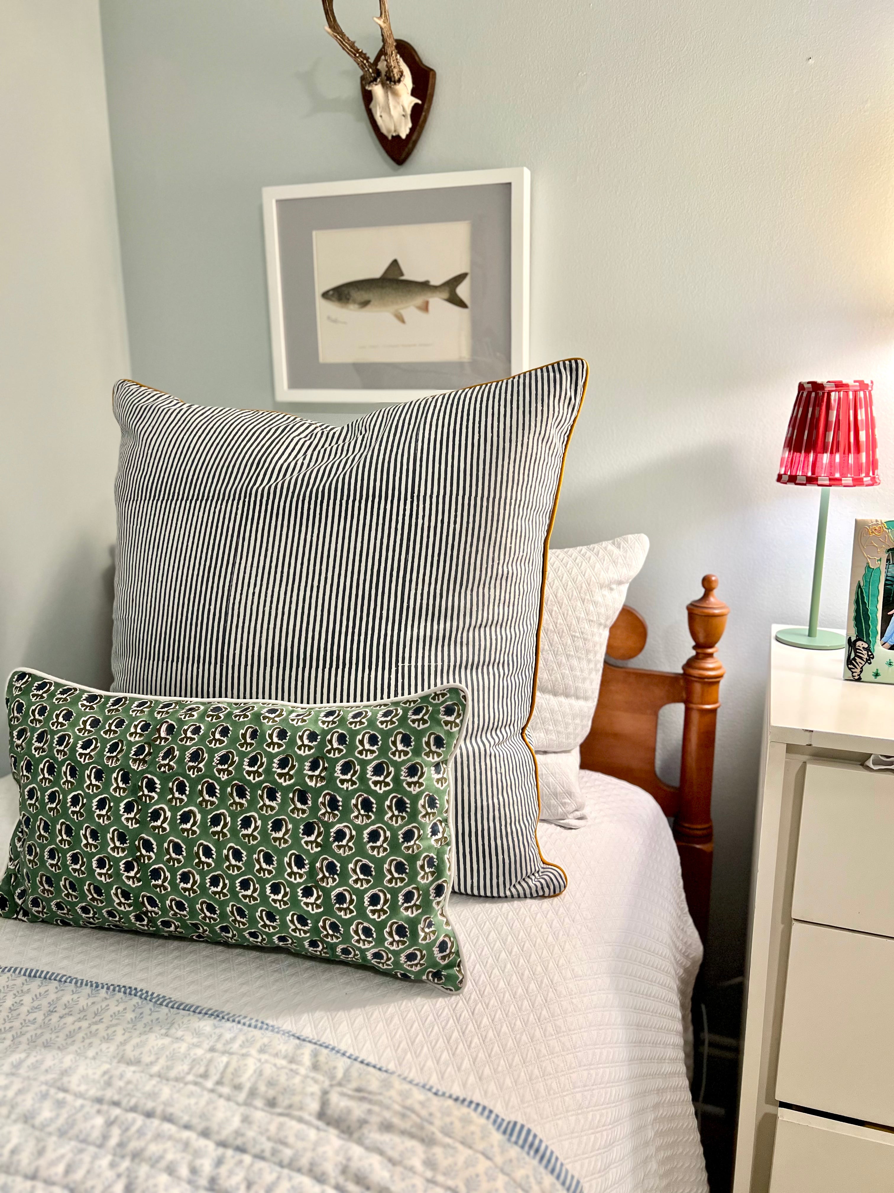 Tea Tree Throw Pillow Cover