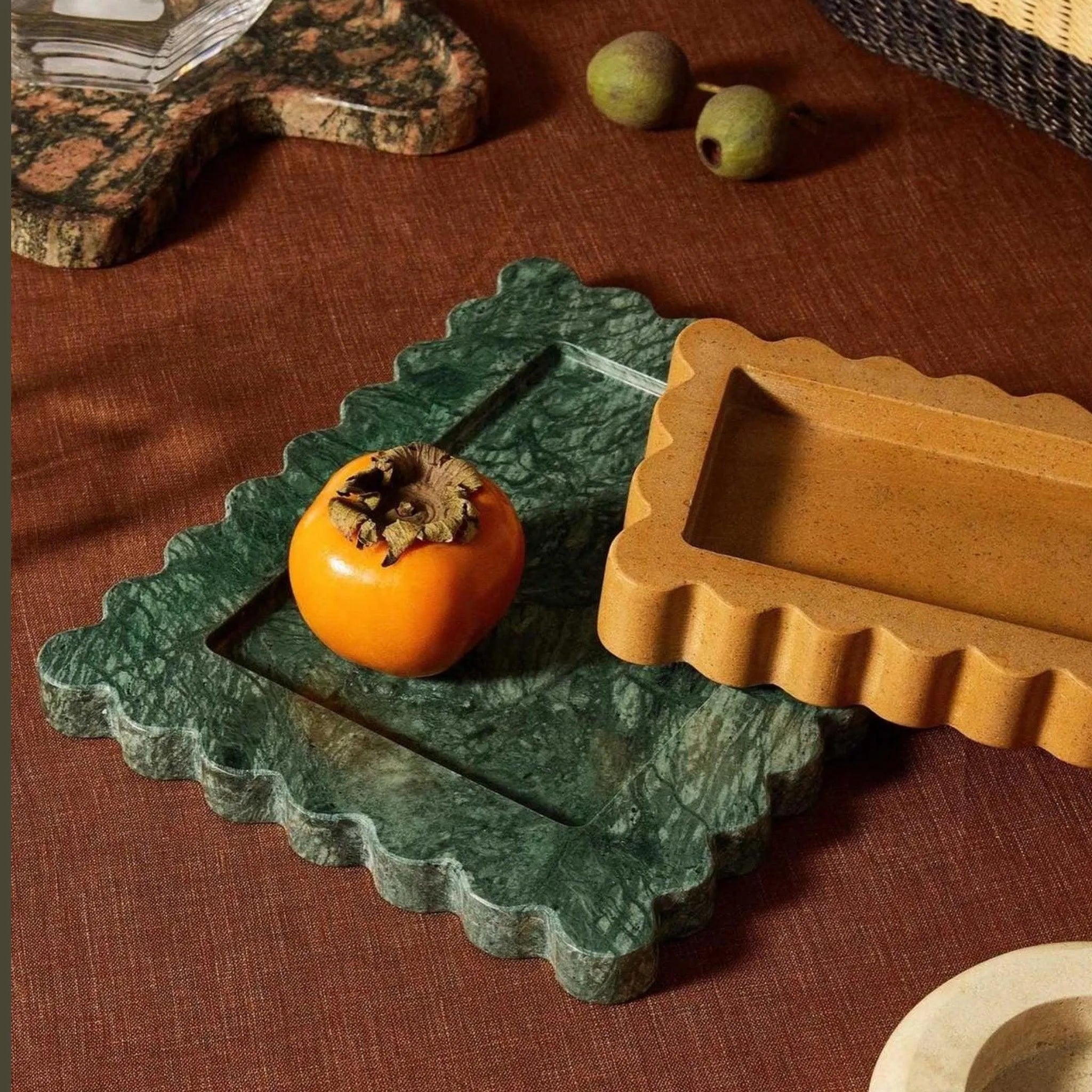 Anastasio Home 810 Tray in Emerald