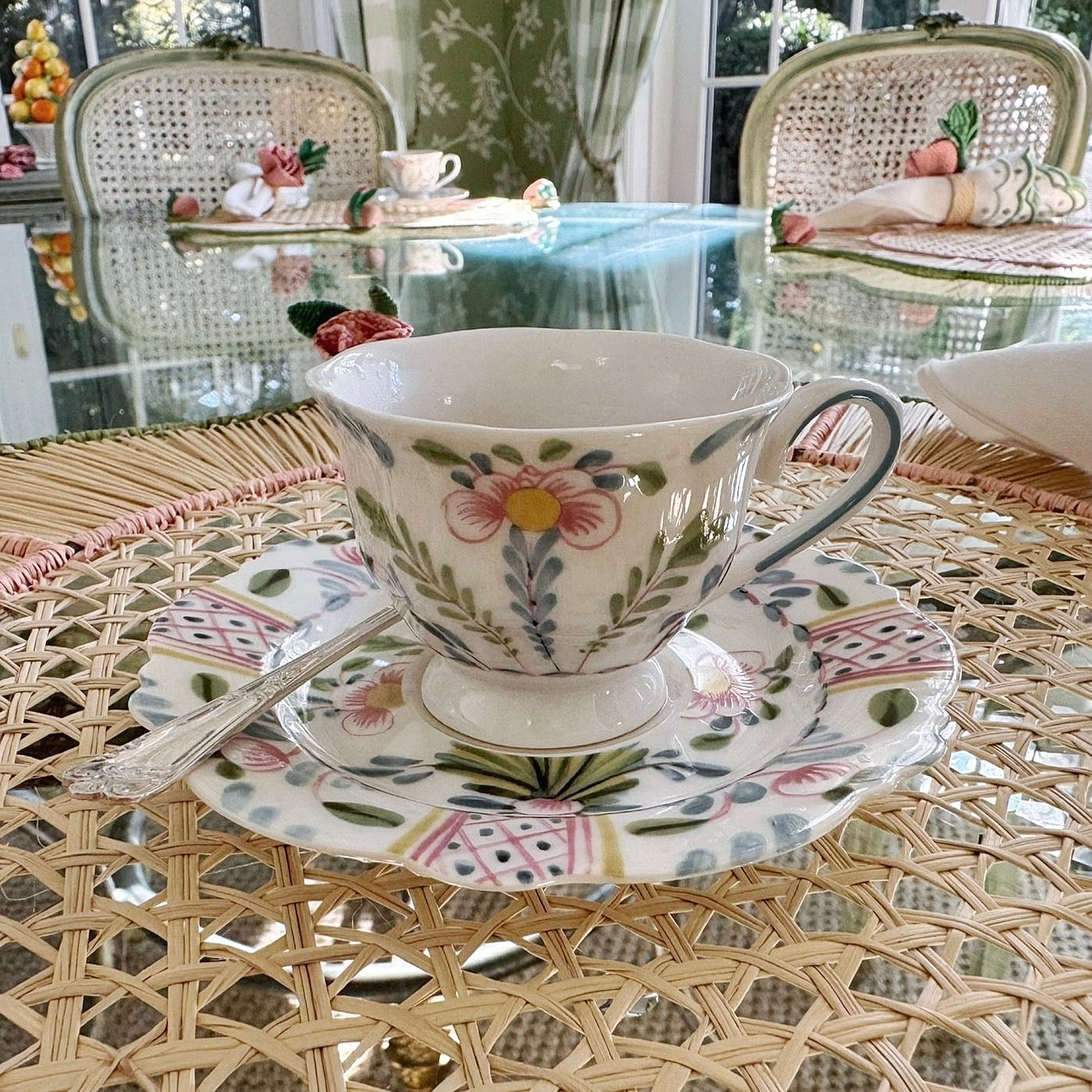 Sorrento tea cup and saucer