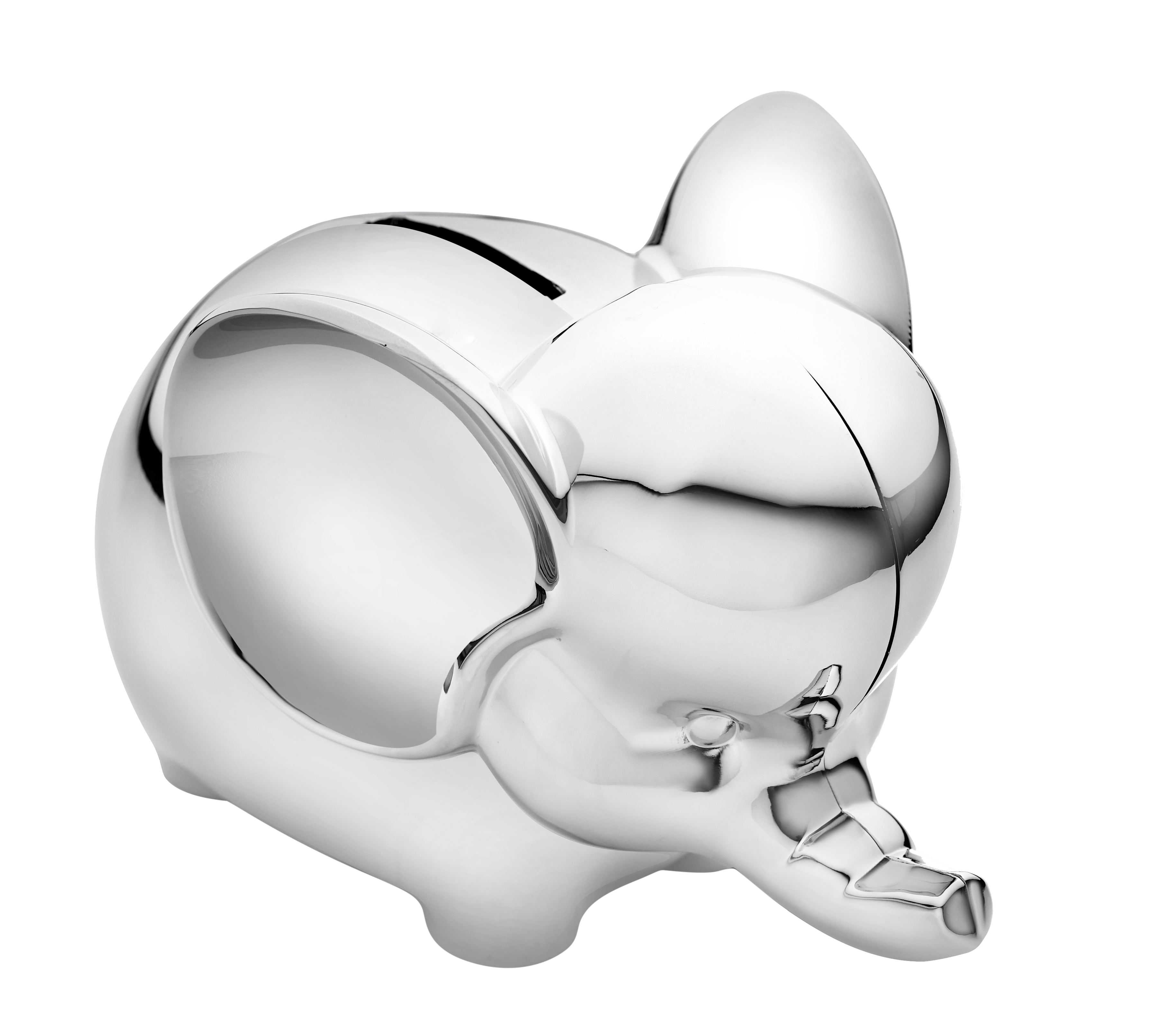 Krysaliis Silver-plate Elephant Baby Bank