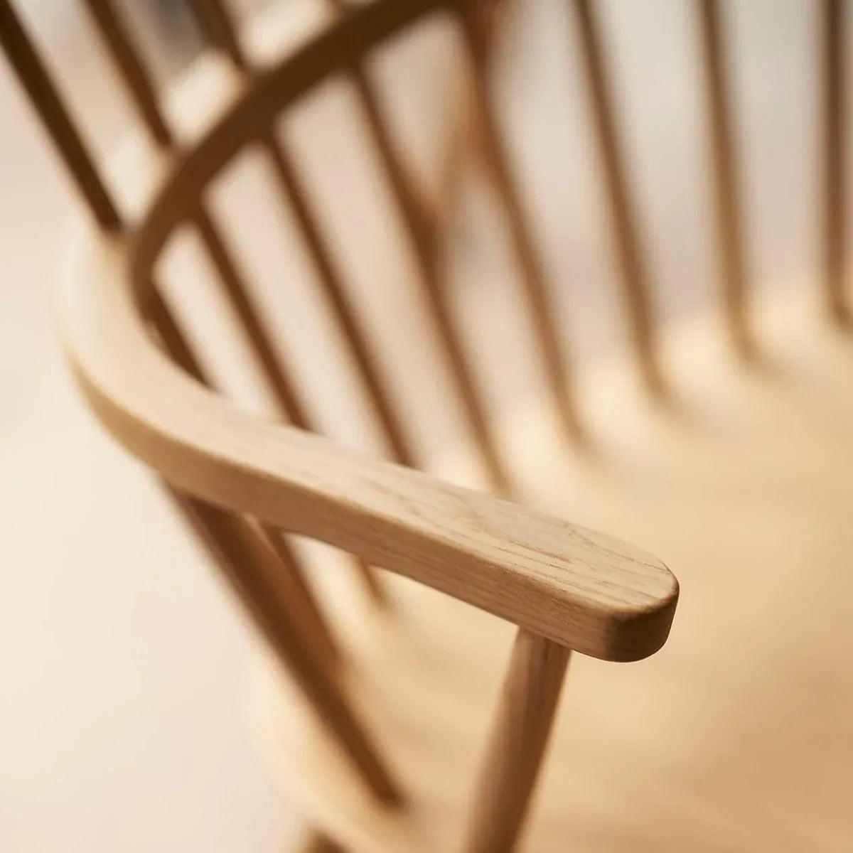 FDB Møbler J52G Rocking Chair, Nature Oiled Oak