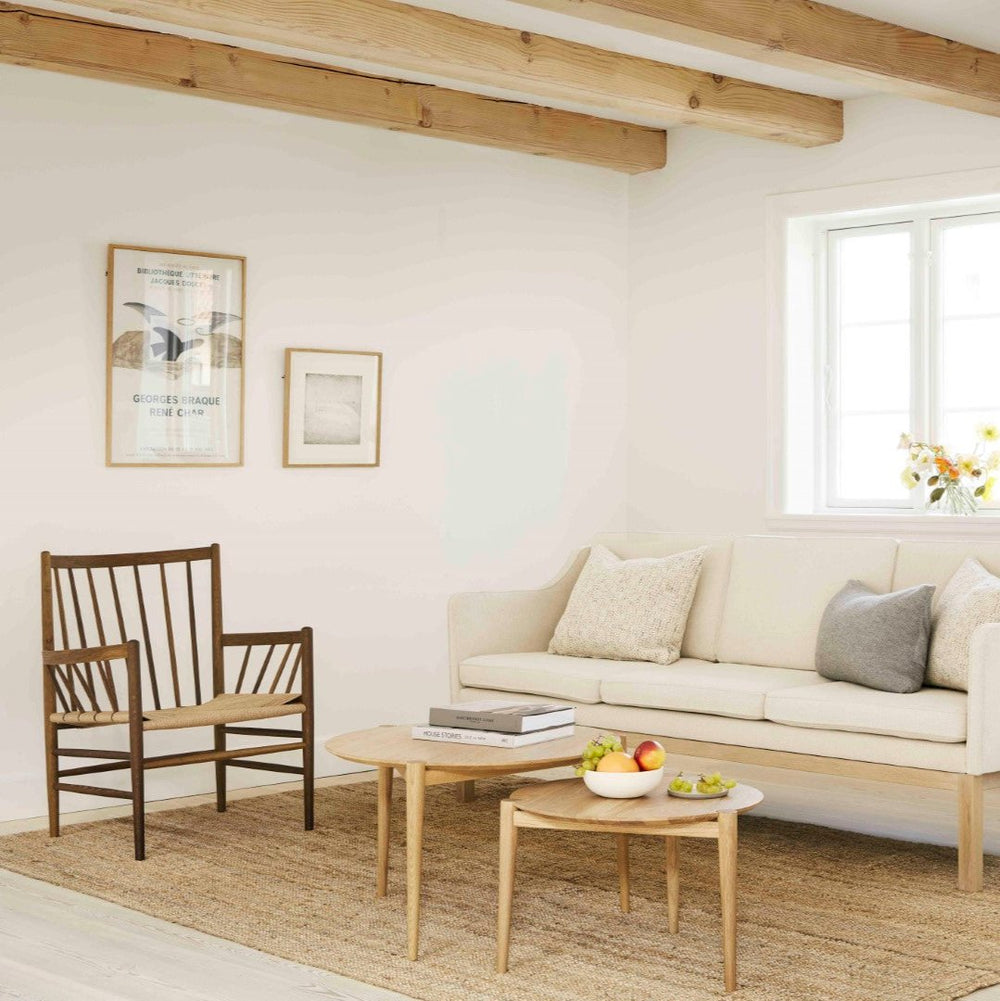 FDB Møbler J82 Lounge Chair, Smoked Oiled Oak