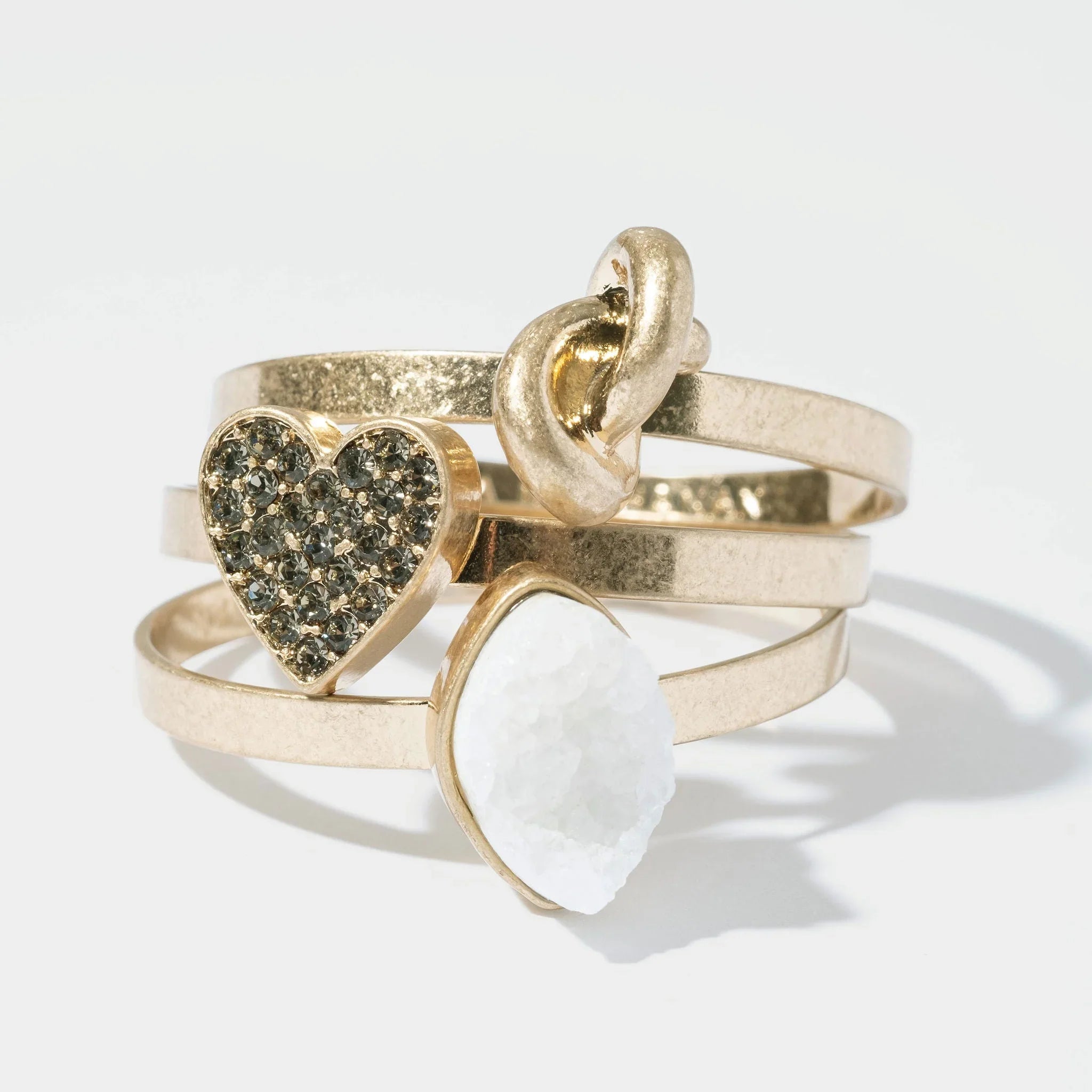 Knot napkin rings, set of eight - The Mayfair Hall