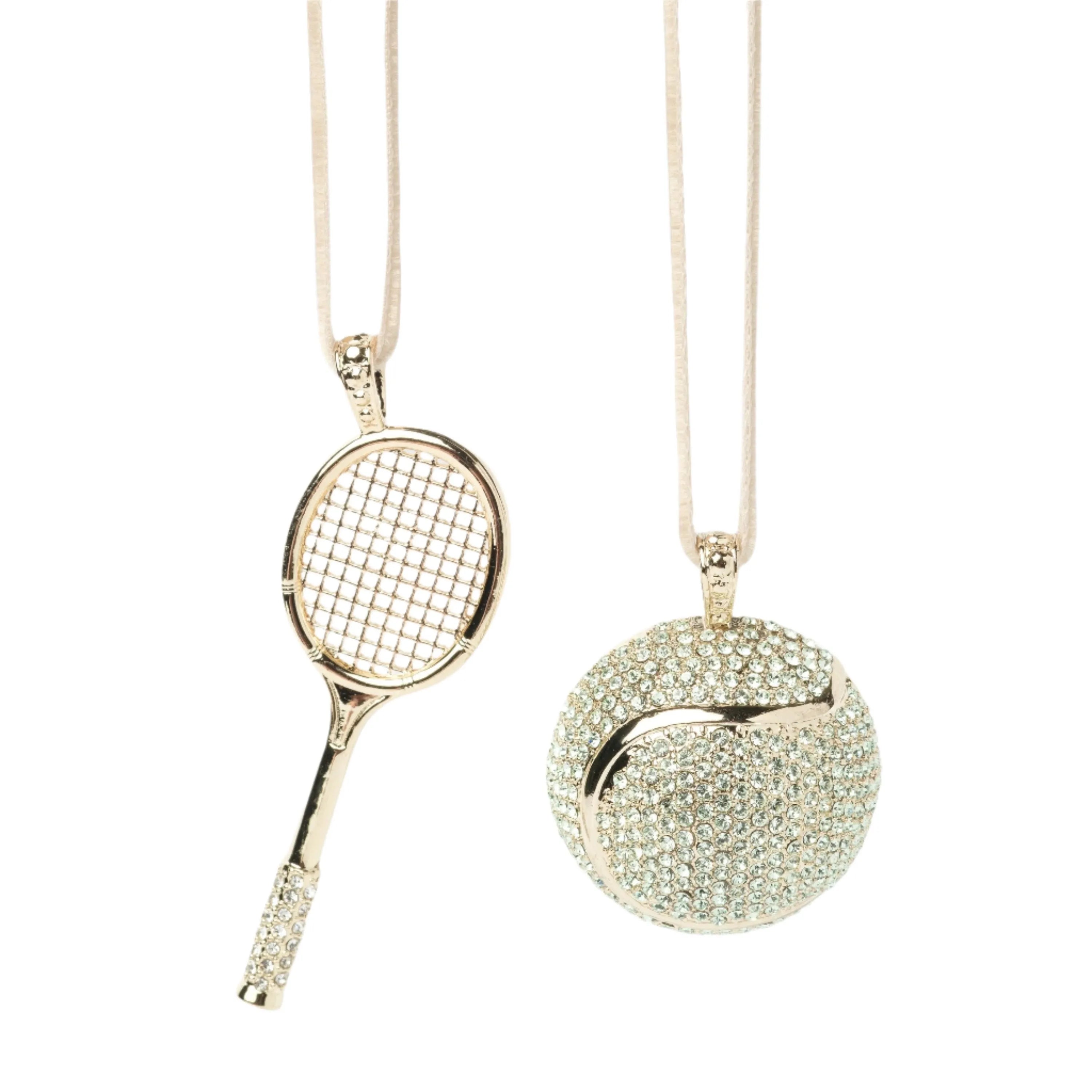 Tennis hanging ornament boxed gift set