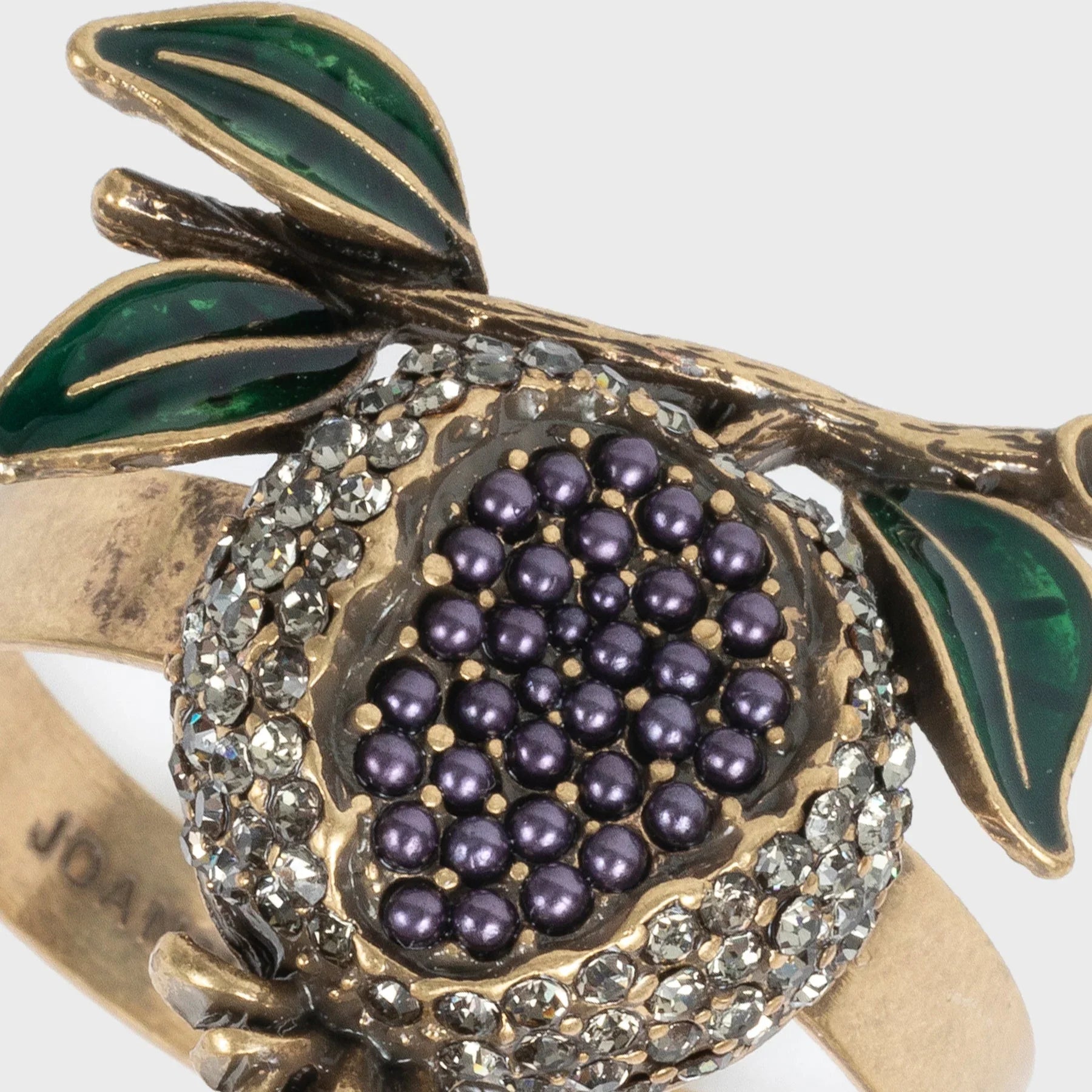 Pomegranate skinny napkin rings, set of four - The Mayfair Hall
