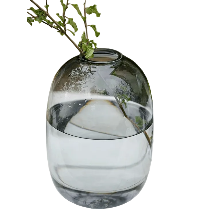 Modern Clear Glass Vase