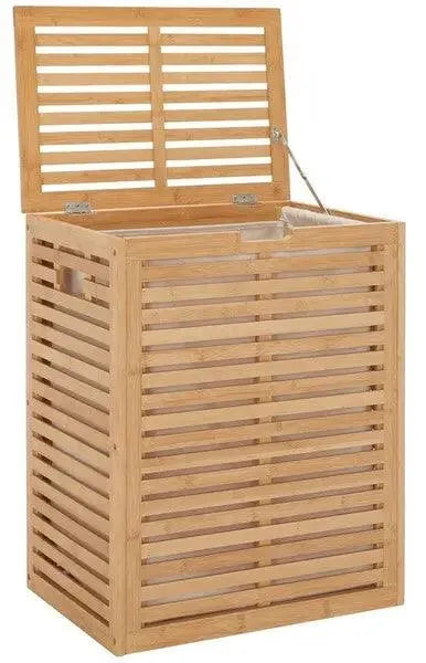 Jacy Natural Laundry Basket Safavieh