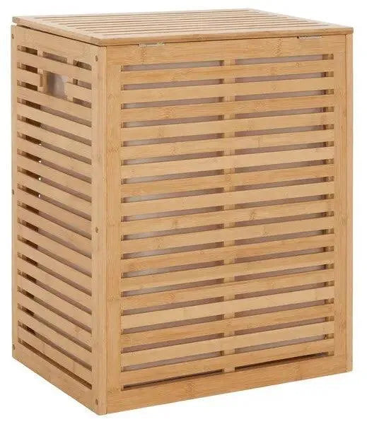 Jacy Natural Laundry Basket Safavieh