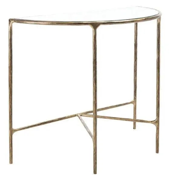 Safavieh Jessa Brass Forged Metal Console Table
