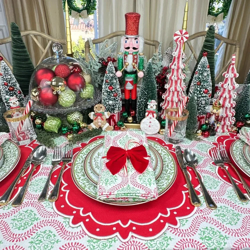 Ava Placemat - Red (Set of 4) - The Mayfair Hall