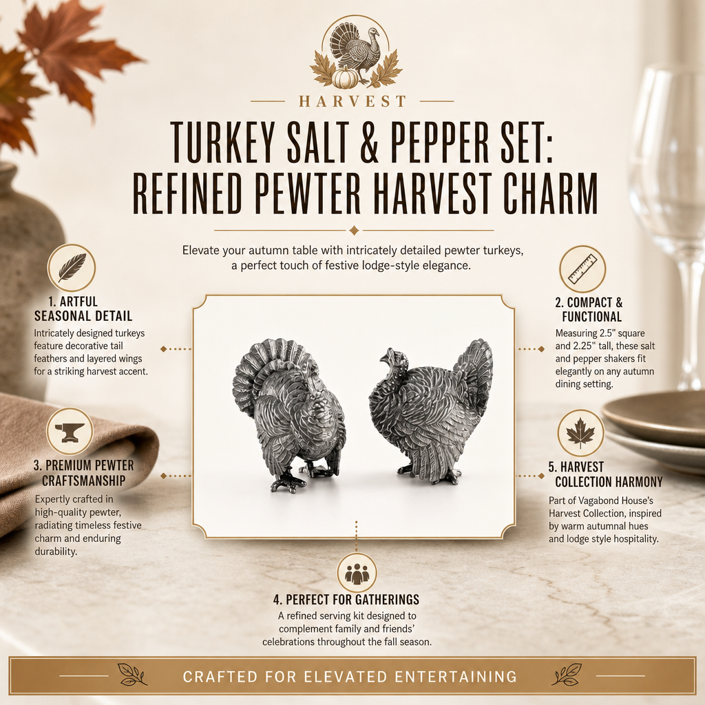 Turkey Salt & Pepper Set