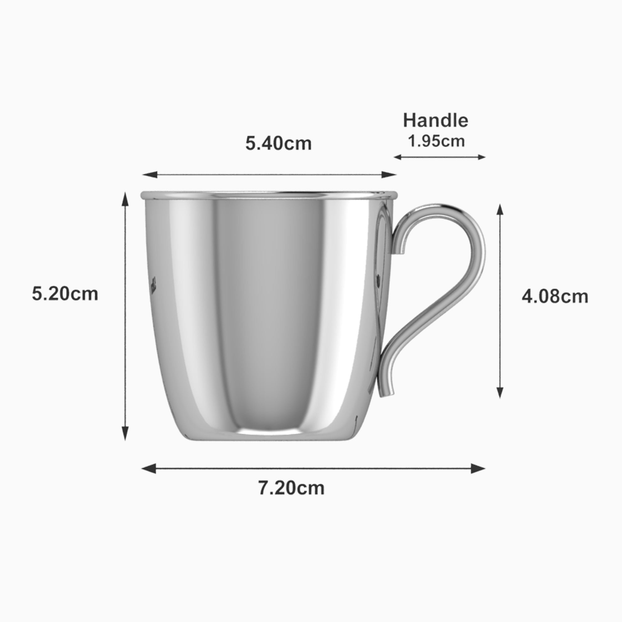 Krysaliis Classic Sterling Silver Baby Cup