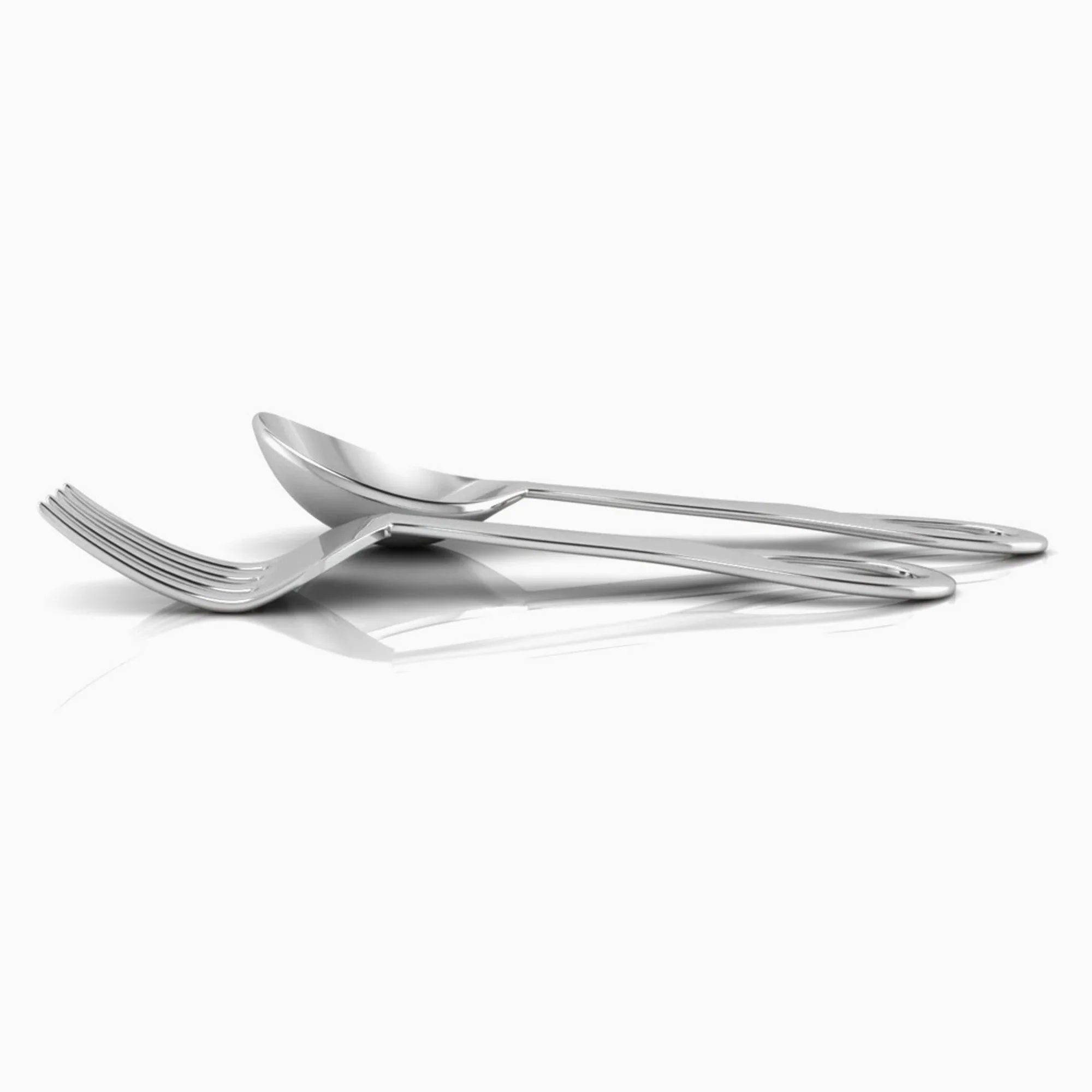 Sophie Baby Sterling Silver Spoon & Fork Set by Krysaliis - The Mayfair Hall