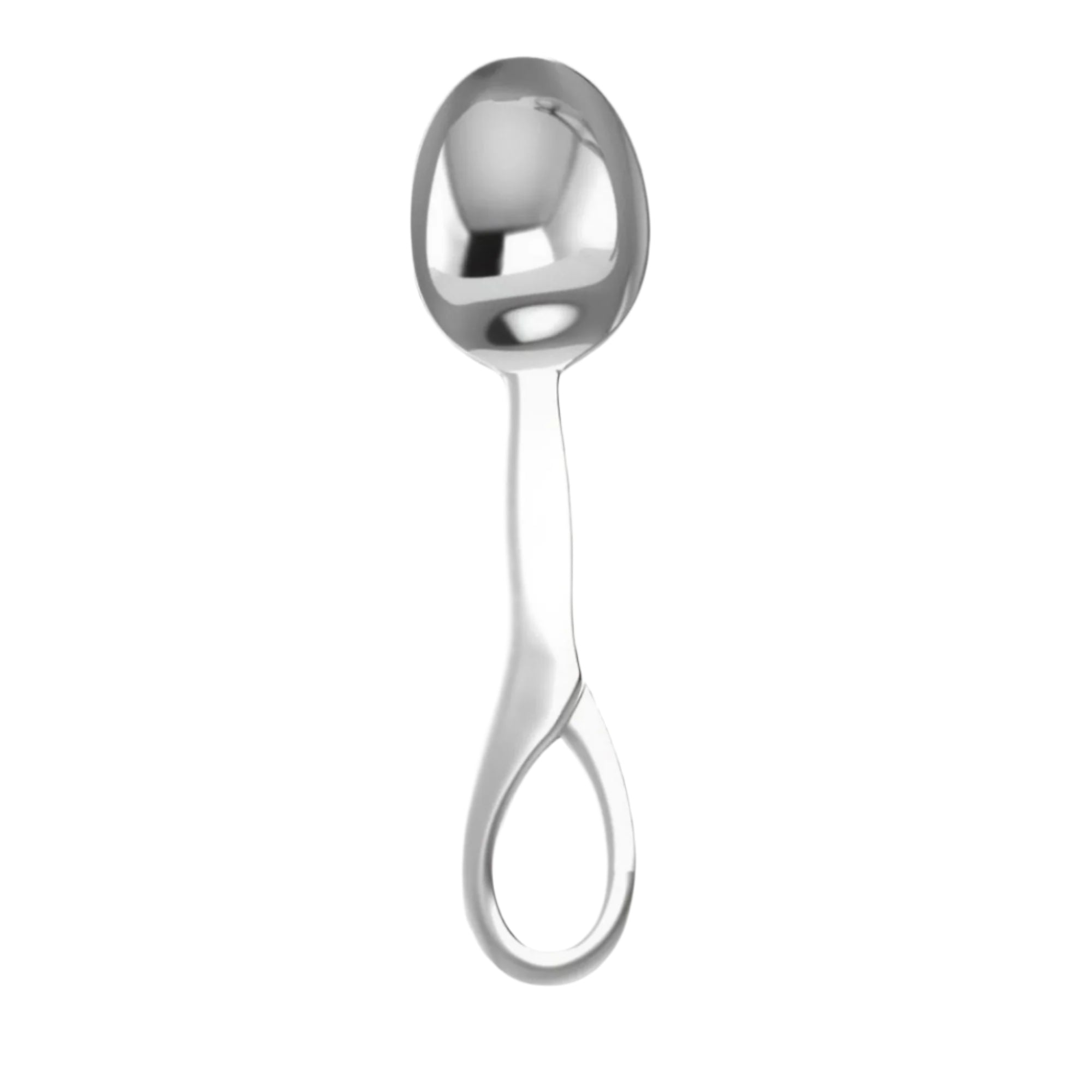 Sophie Sterling Silver Baby Feeding Spoon by Krysaliis