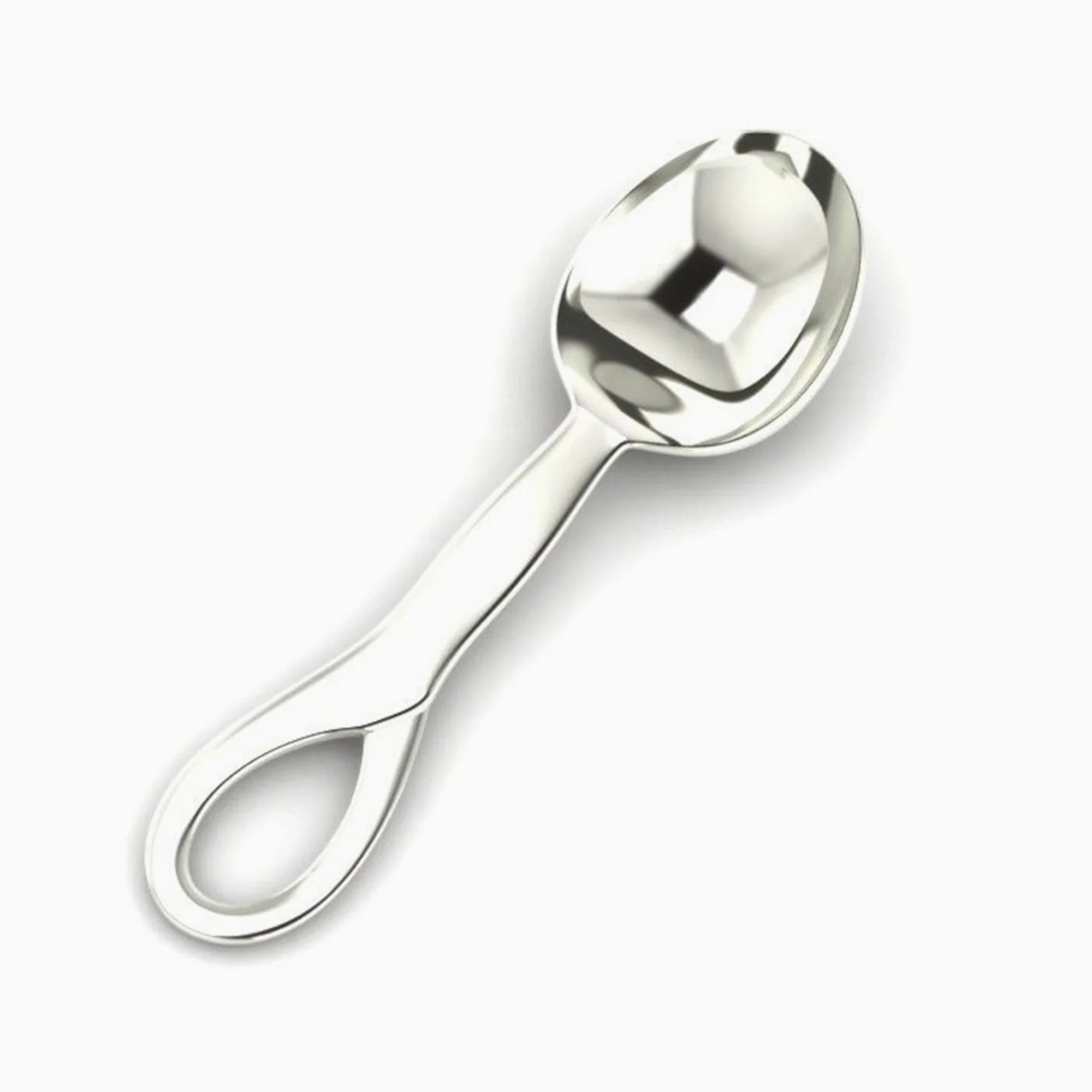 Sophie Sterling Silver Baby Feeding Spoon by Krysaliis - The Mayfair Hall