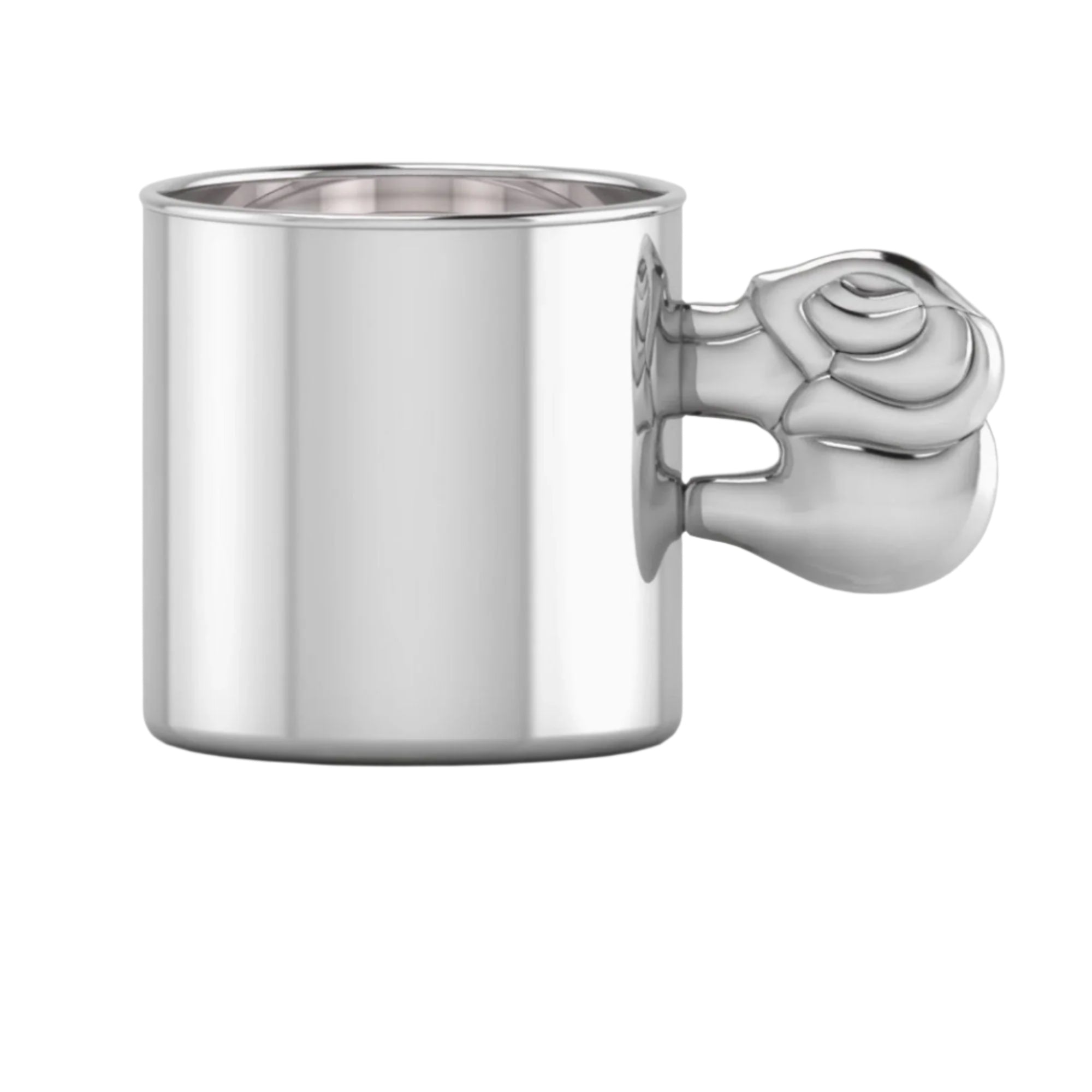 Krysaliis Sterling Silver Baby Cup - Elephant