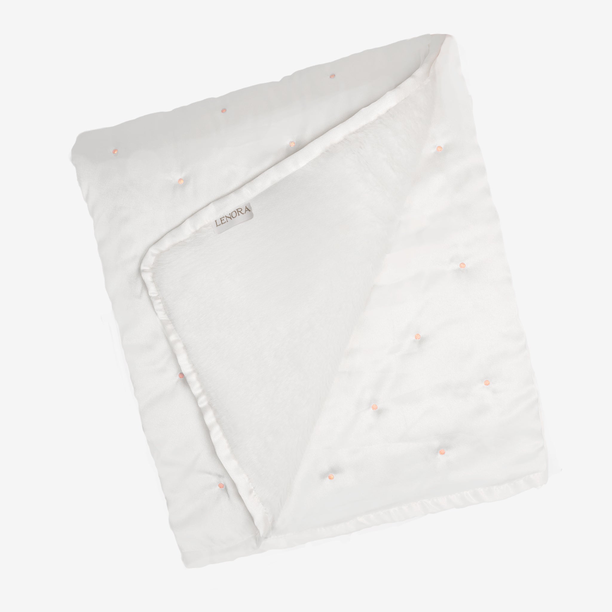 BABY SATIN FUR BLANKET