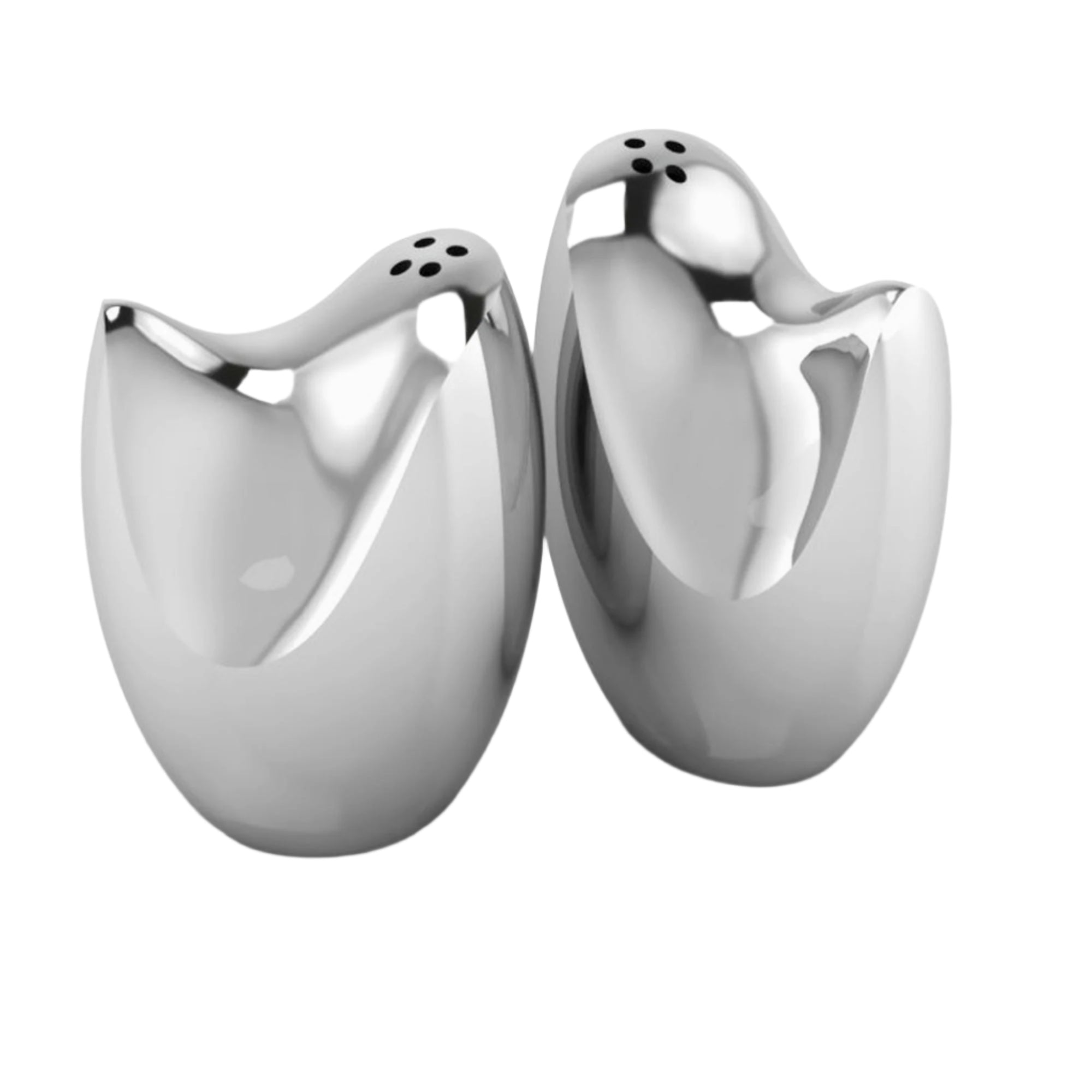 Mahon Sterling Silver Salt & Pepper Set by Krysaliis