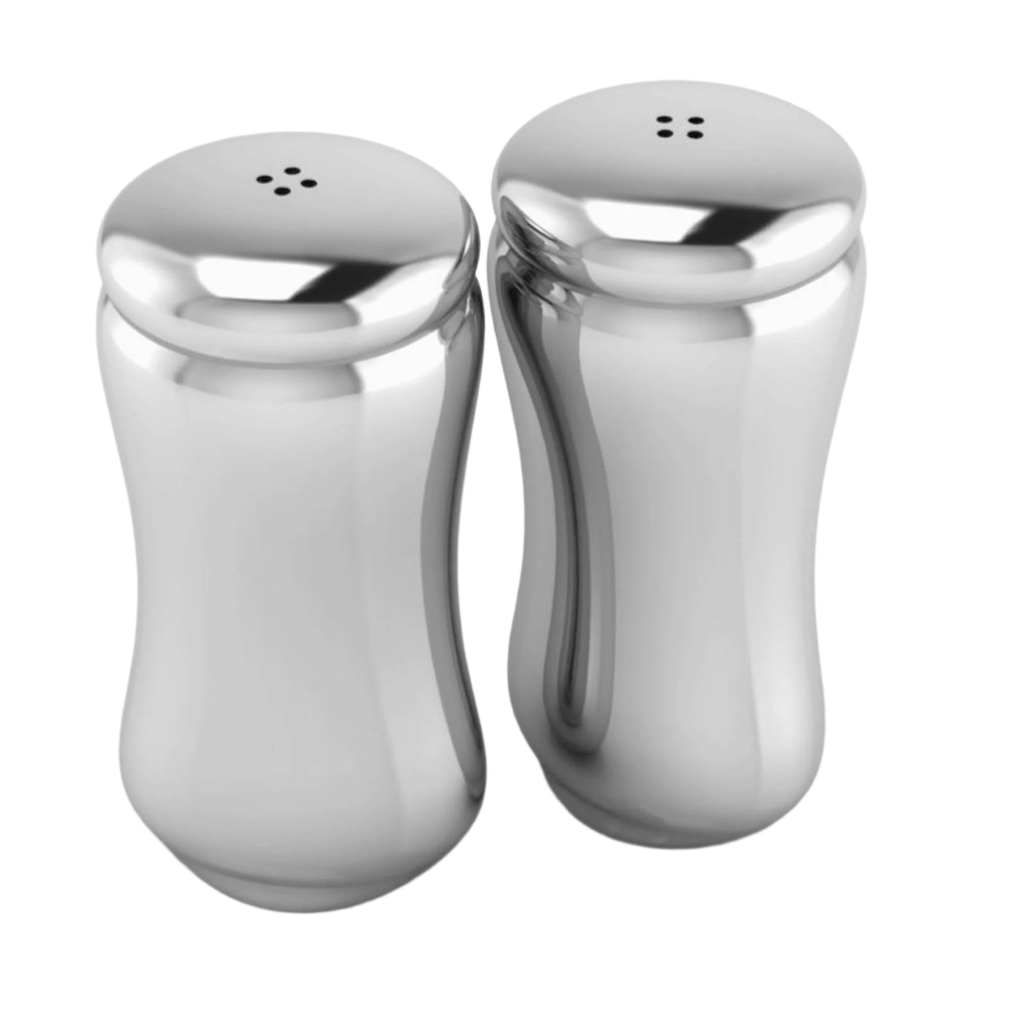 Classic Sterling Silver Salt & Pepper Set by Krysaliis