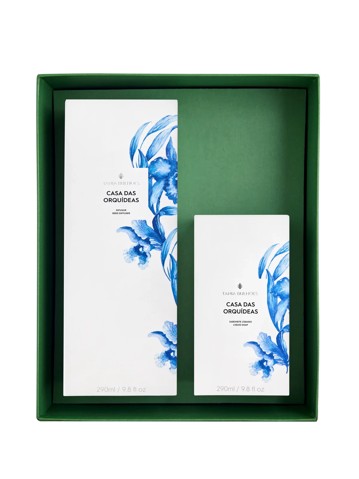 Kit Casa das Orquideas Reed Diffuser & Liquid Soap (set of 2)