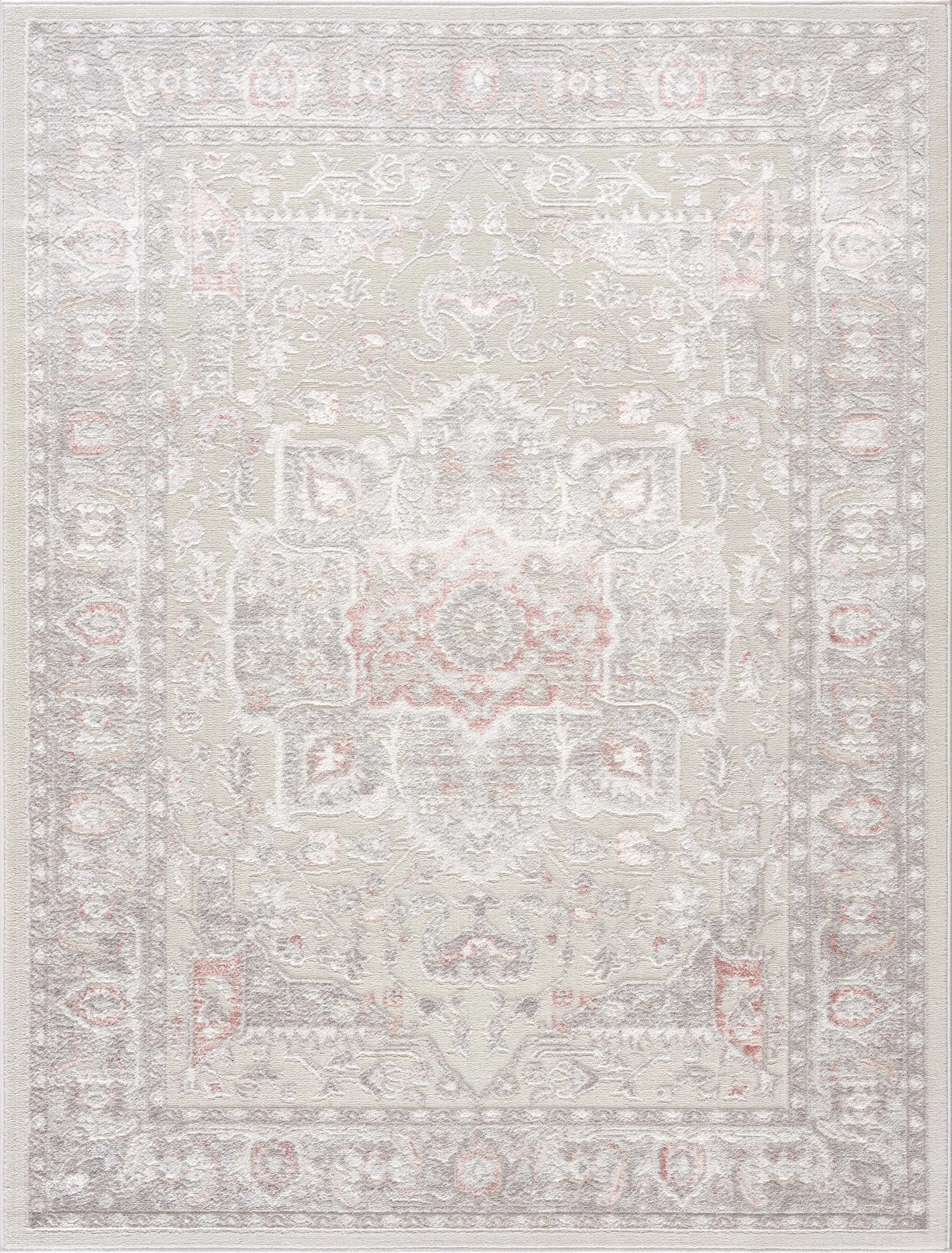 Damla Distressed Pink Hues Rug - Limited Edition