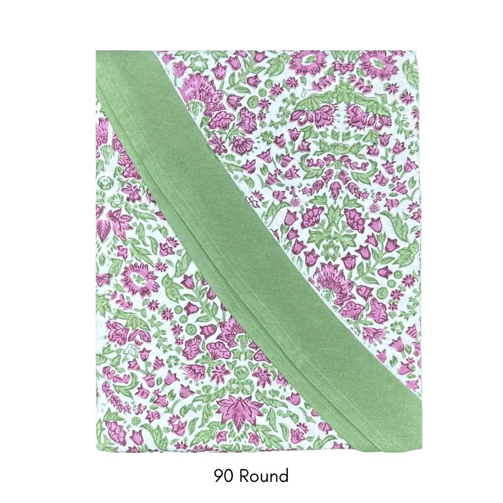 Larkspur & Bramble: Plum and Sage - Tablecloth