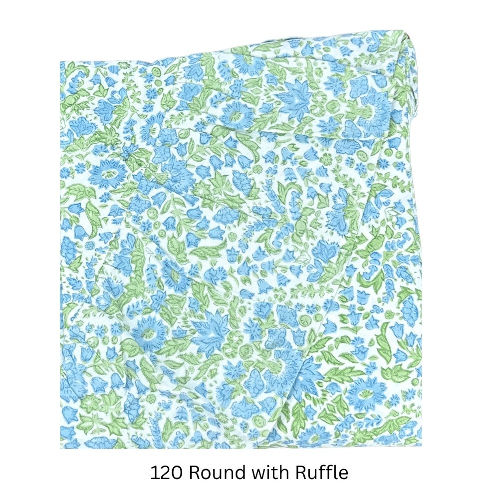 Larkspur & Bramble: Blue & Green - Tablecloth