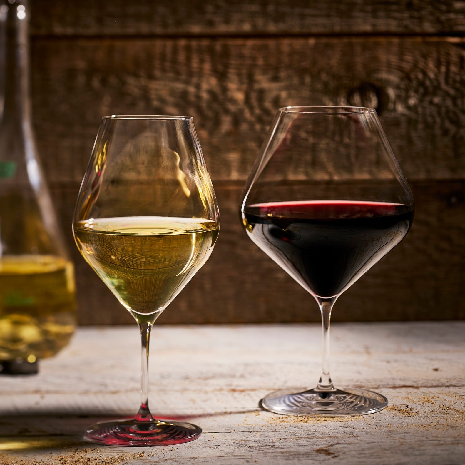 Library Red Wine Glasses, Set of 4