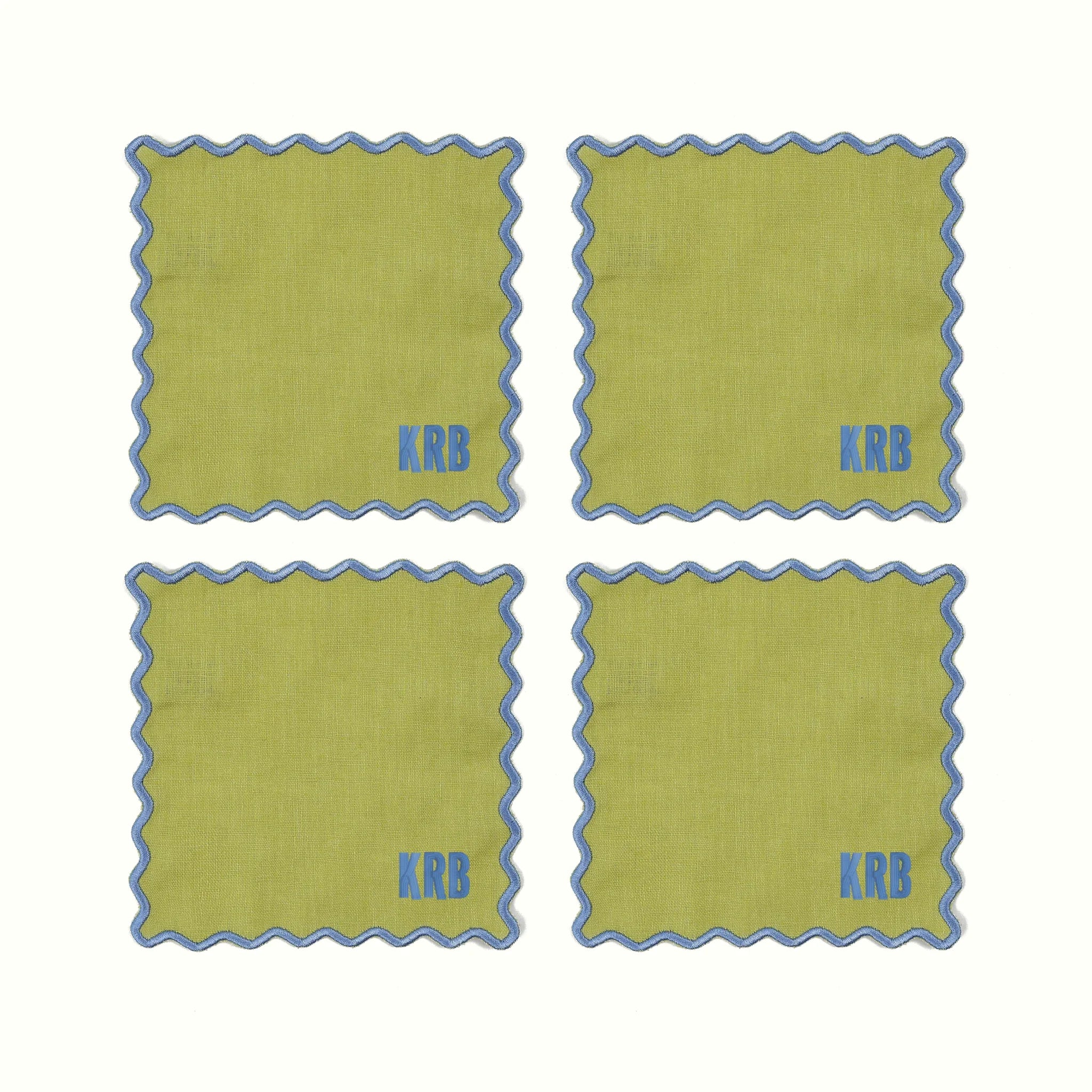 The Vivienne Square Cocktail Napkins - Limerick - The Mayfair Hall