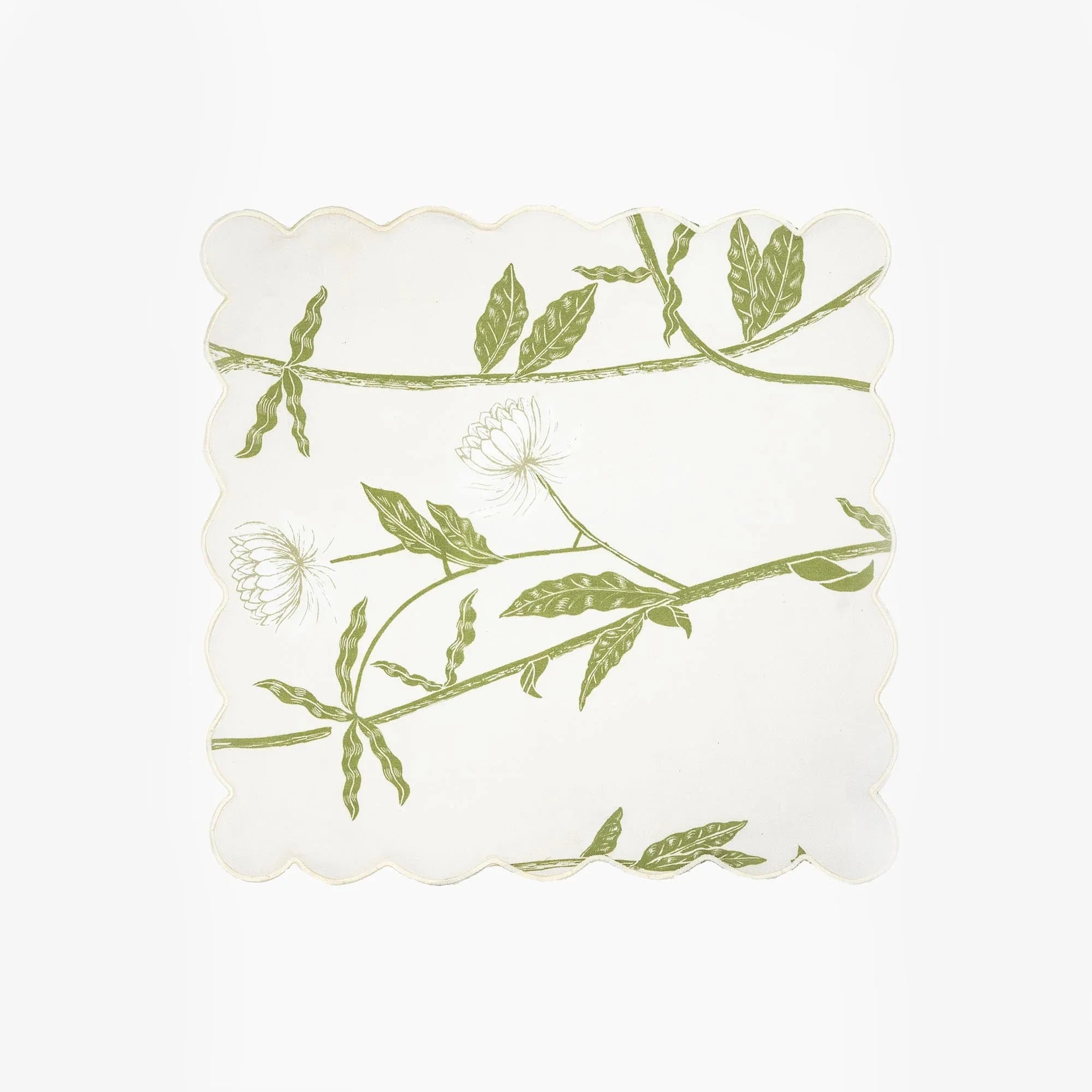 Storytime Dahlias Dinner Napkins - Set of Four - The Mayfair Hall
